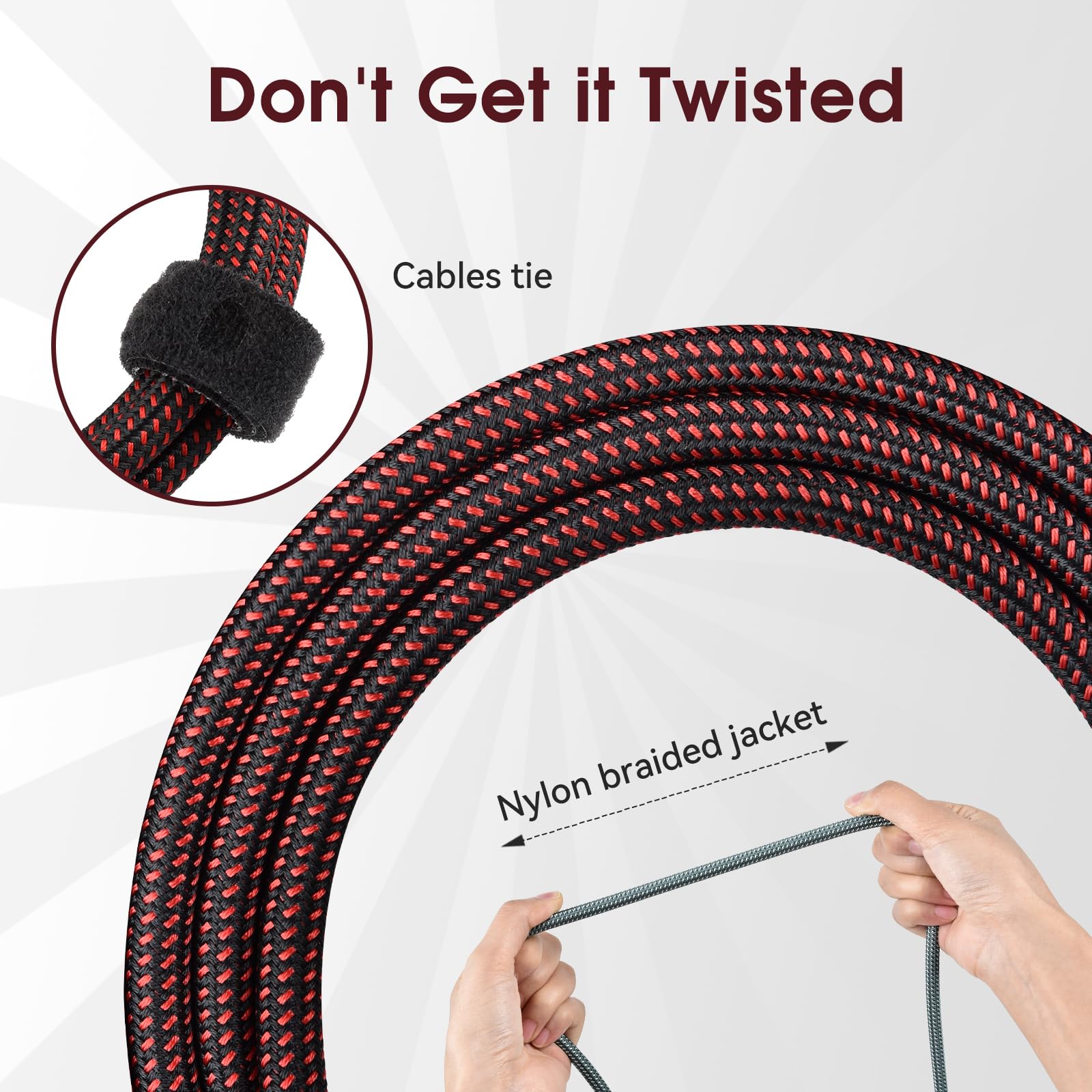 Otraki 10Ft Guitar Cable 2 Pack Electric Guitar Chord Instrument Cable Quarter Inch L Shaped Guitar Cable Straight To Right Angl