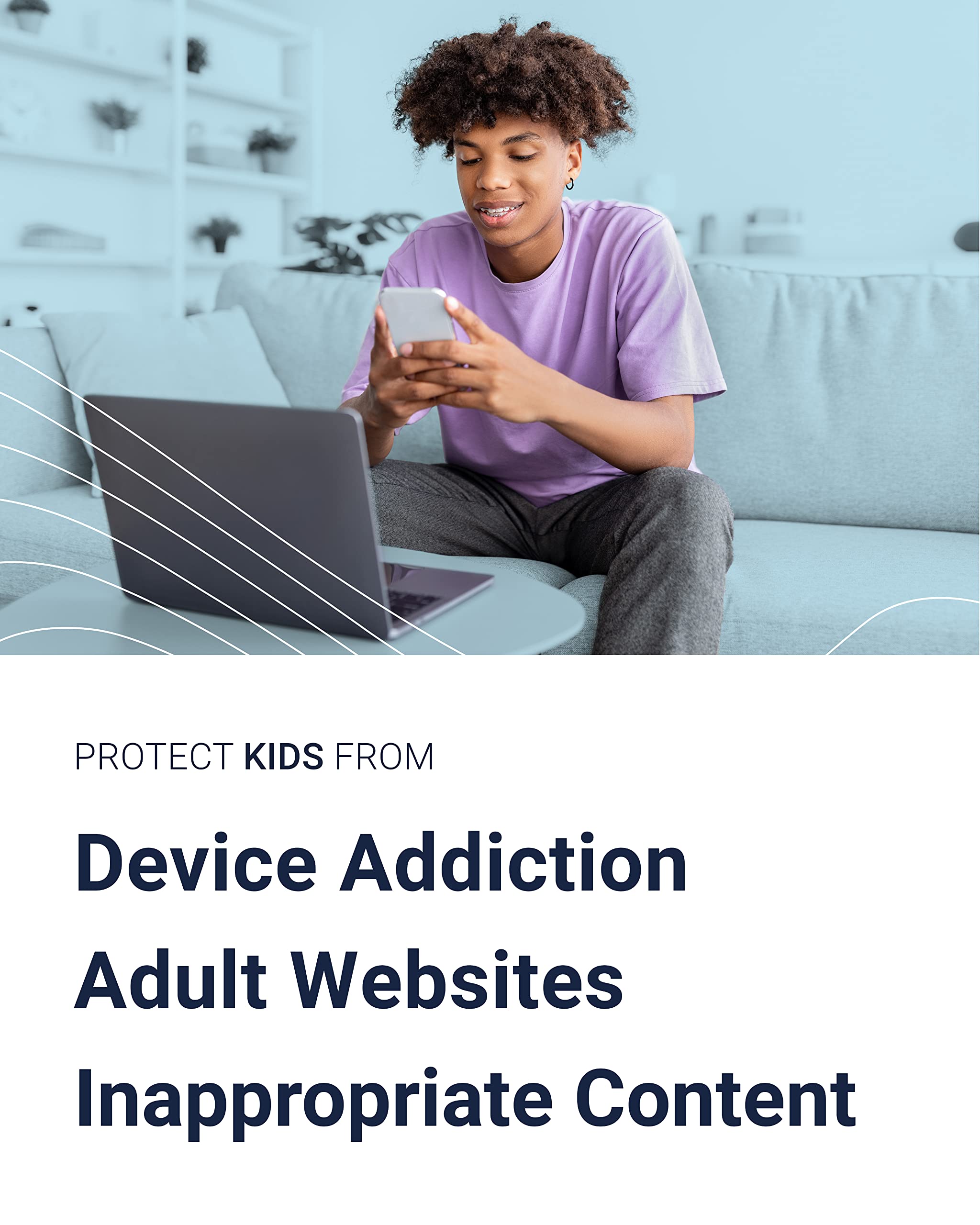 Gryphon Guardian Parental Control Router & Mesh Wifi System Up To 5,400 Sq Ft Coverage Wifi Router Malware Secure Router Home Pr