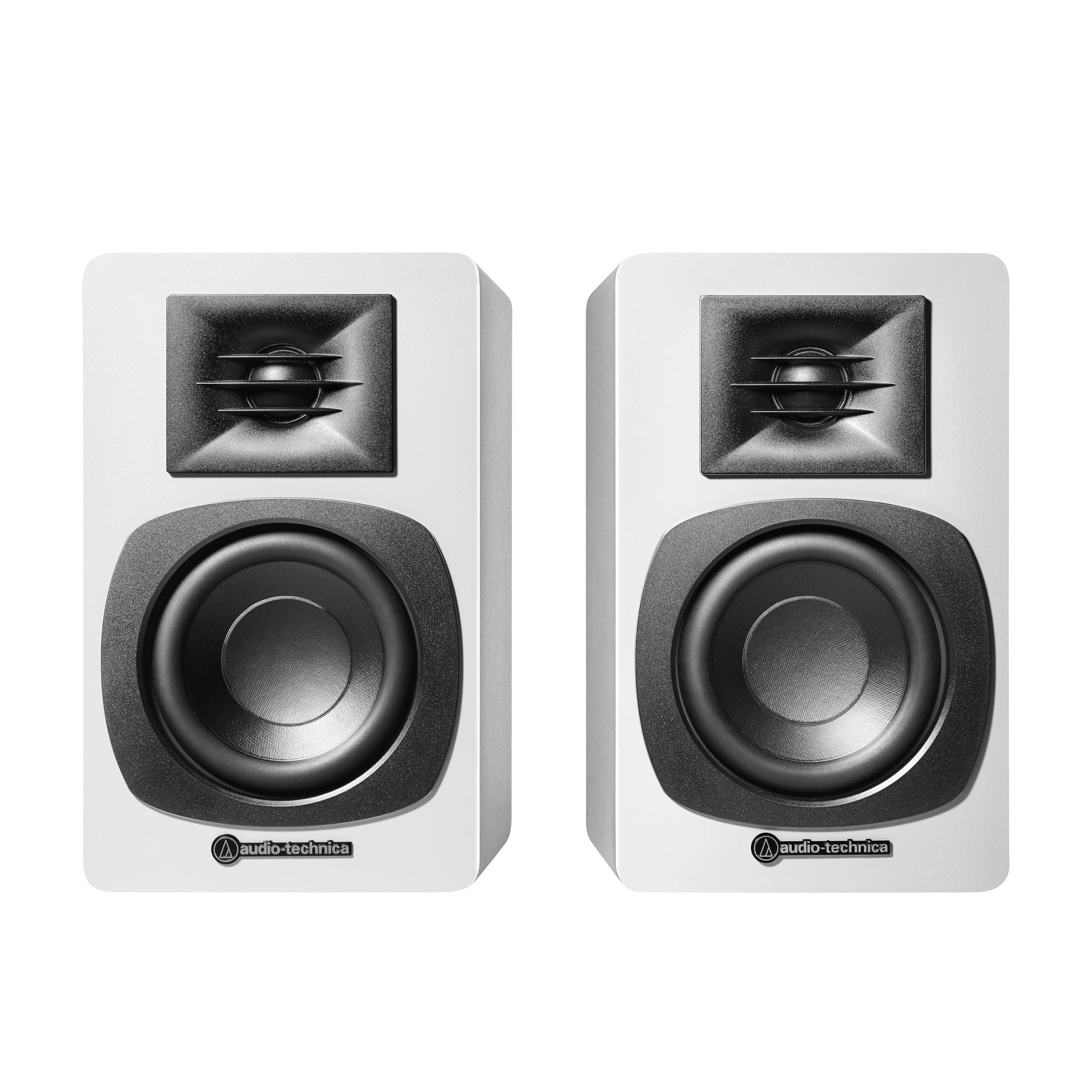 Audio-Technica AT-SP3XWH Powered Bookshelf Speaker