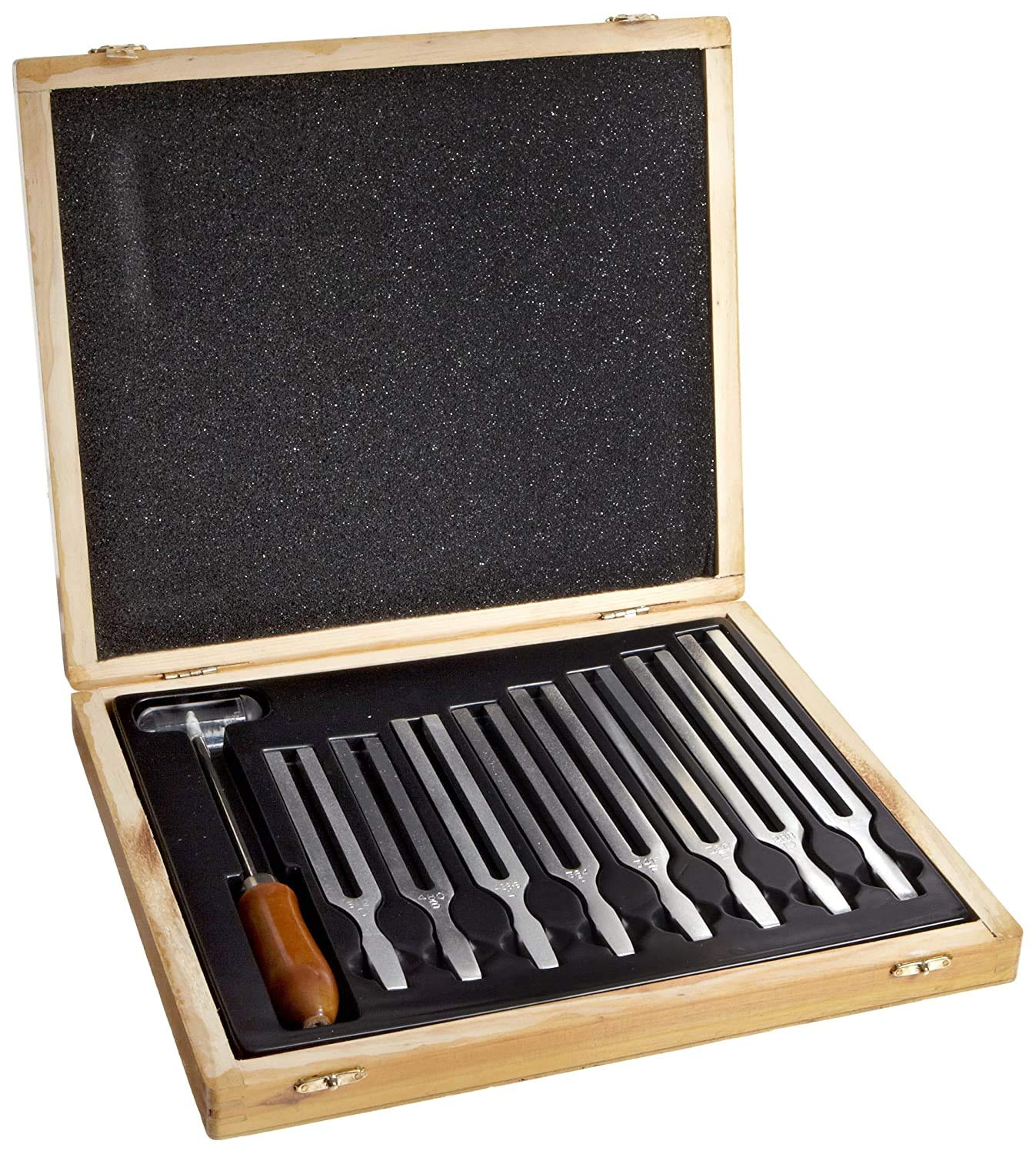 Hand2Mind United Scientific Octave Tuning Forks, Set Of 8
