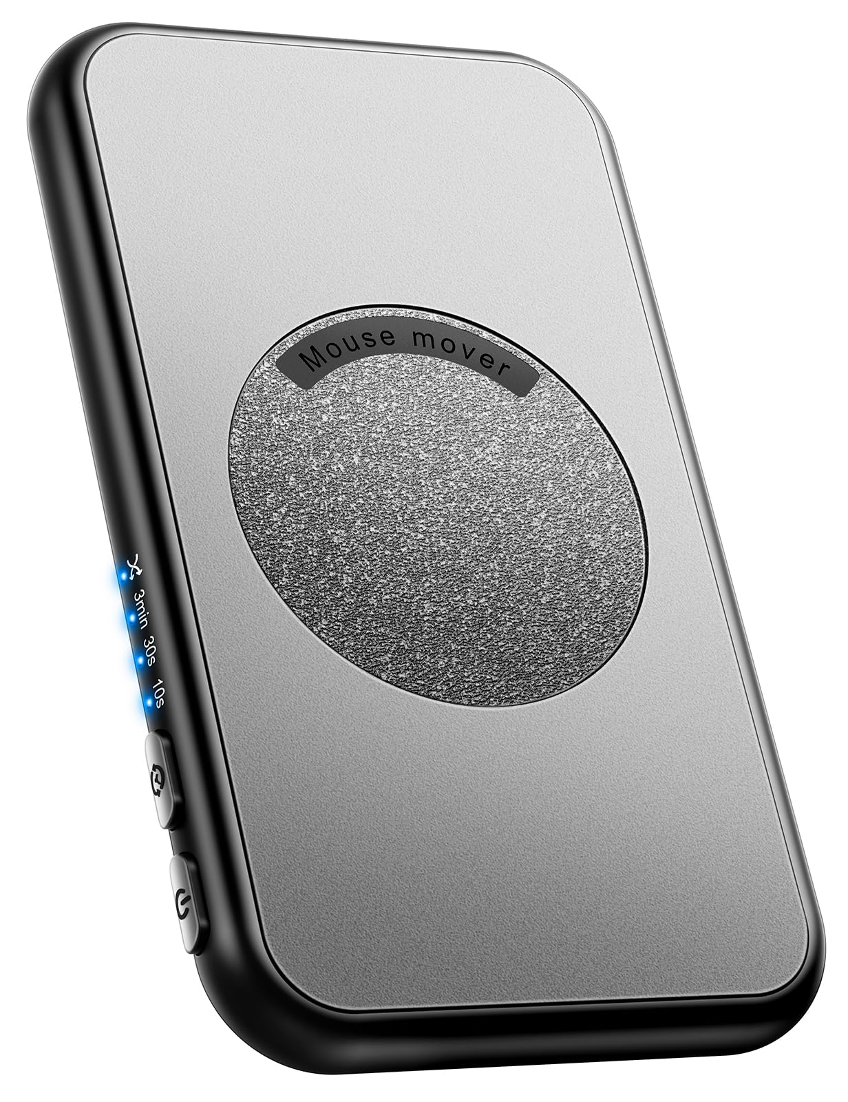 Eaxbux Ultra Slim Mouse Jiggler,100% Undetectable Mouse Mover Jiggler Device Shaker With Adjustable Spinning Time,Random Movemen