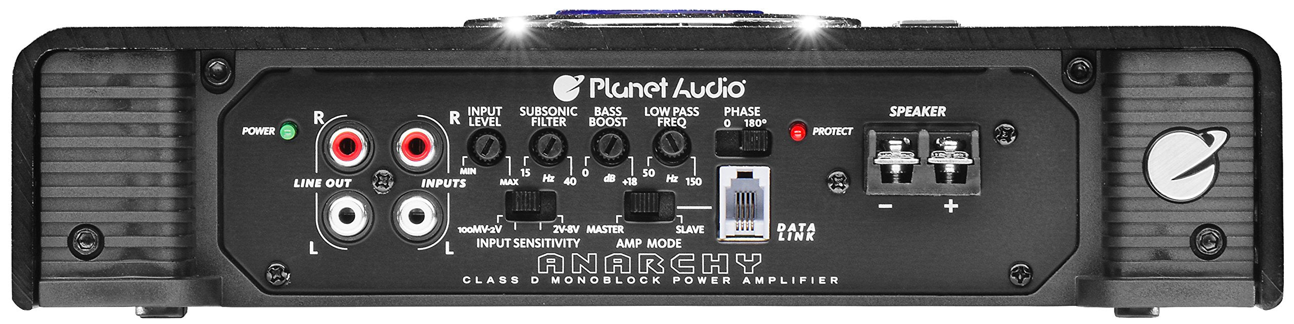 Planet Audio AC3000.1D Class D Monoblock Car Amplifier 3000W 1 Ohm Black
