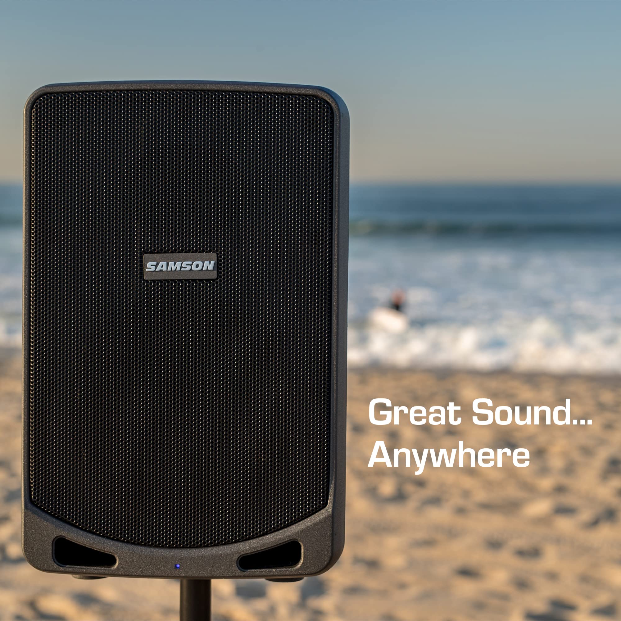 Samson Expedition Xp106W Rechargeable Battery Powered Wireless Pa With Bluetooth