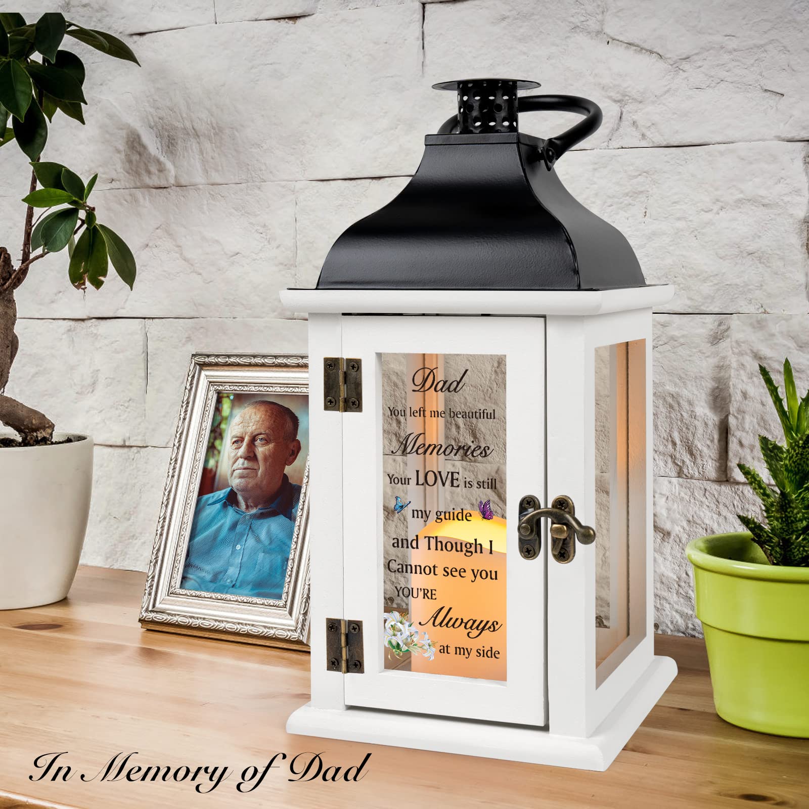 Memorial Lantern   Bereavement Sympathy Gifts For Loss Of Father Memorial Gifts For Loss Of Father Thoughtful Funeral Gifts For