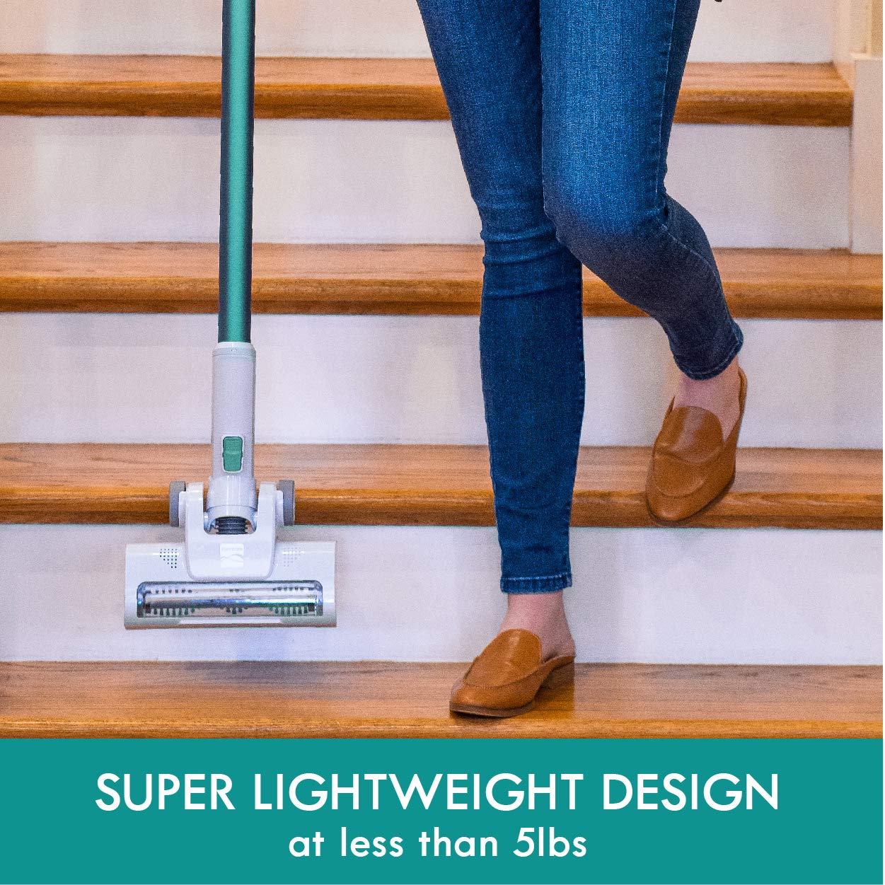 Kenmore Ds4020 Cordless Stick Vacuum Lightweight Cleaner 2 Speed Power Suction Led Headlight 2 In 1 Handheld For Hardwood Floor,