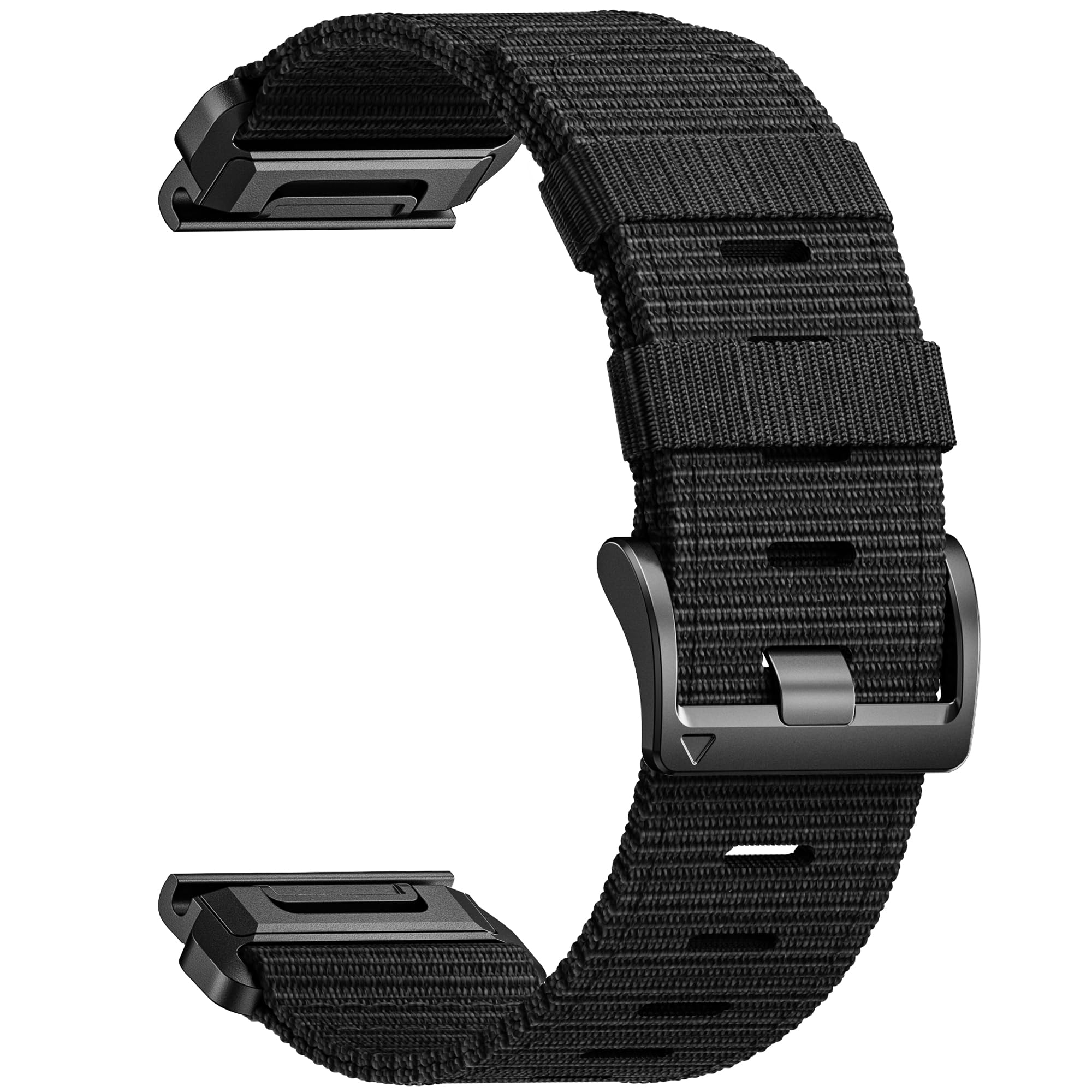 BANSO 26mm Nylon QuickFit Watch Band for Garmin, Replacement Strap for Garmin Fenix 8 51mm/7X/6X/5X/Epix Pro/Descent MK1/2/3, Qu