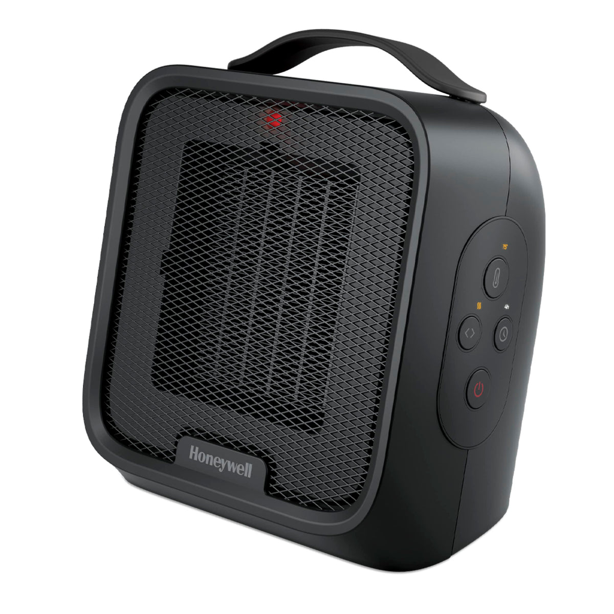 Honeywell Uberheat Plus Ceramic Space Heater For Small Rooms, Quiet, Compact Personal Heater With Variable Heat Settings And Aut
