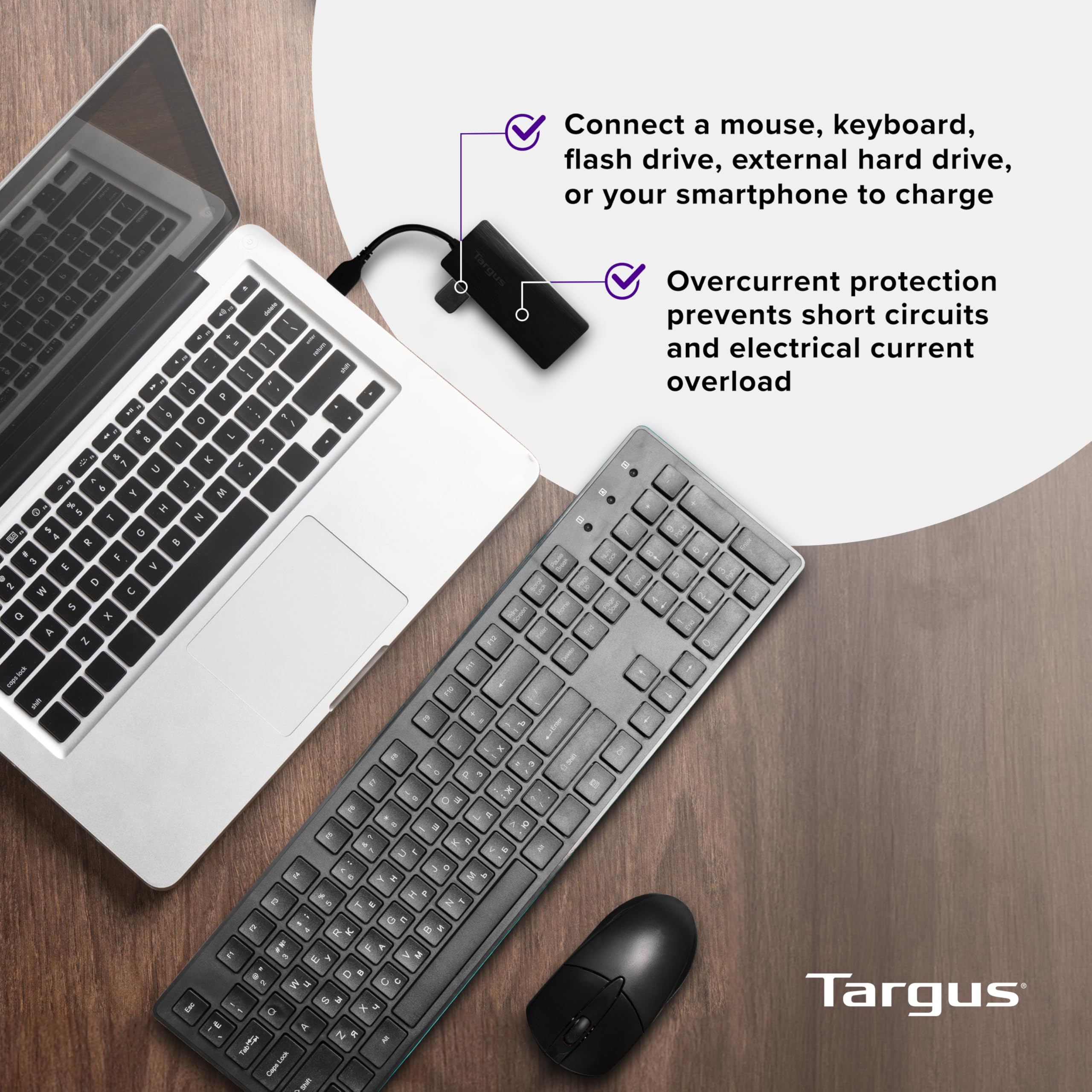 Targus - Usb 3.0 4-Port Hub