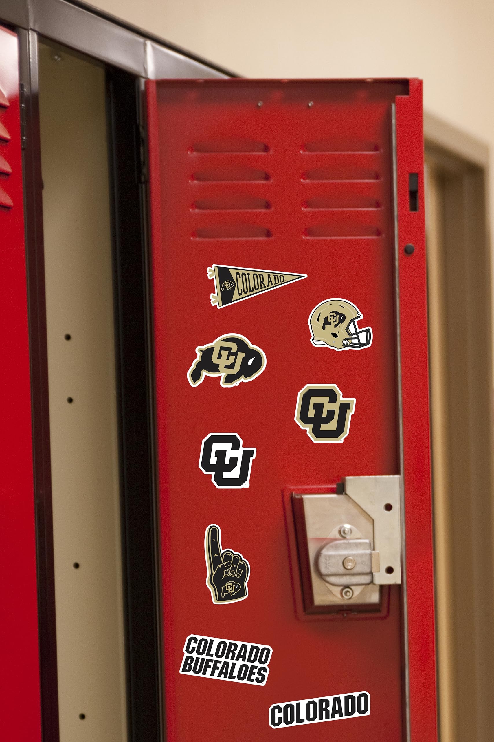 University Of Colorado 50Ct Vinyl Large Deluxe Stickers Variety Pack   Laptop, Water Bottle, Scrapbooking, Tablet, Skateboard, I