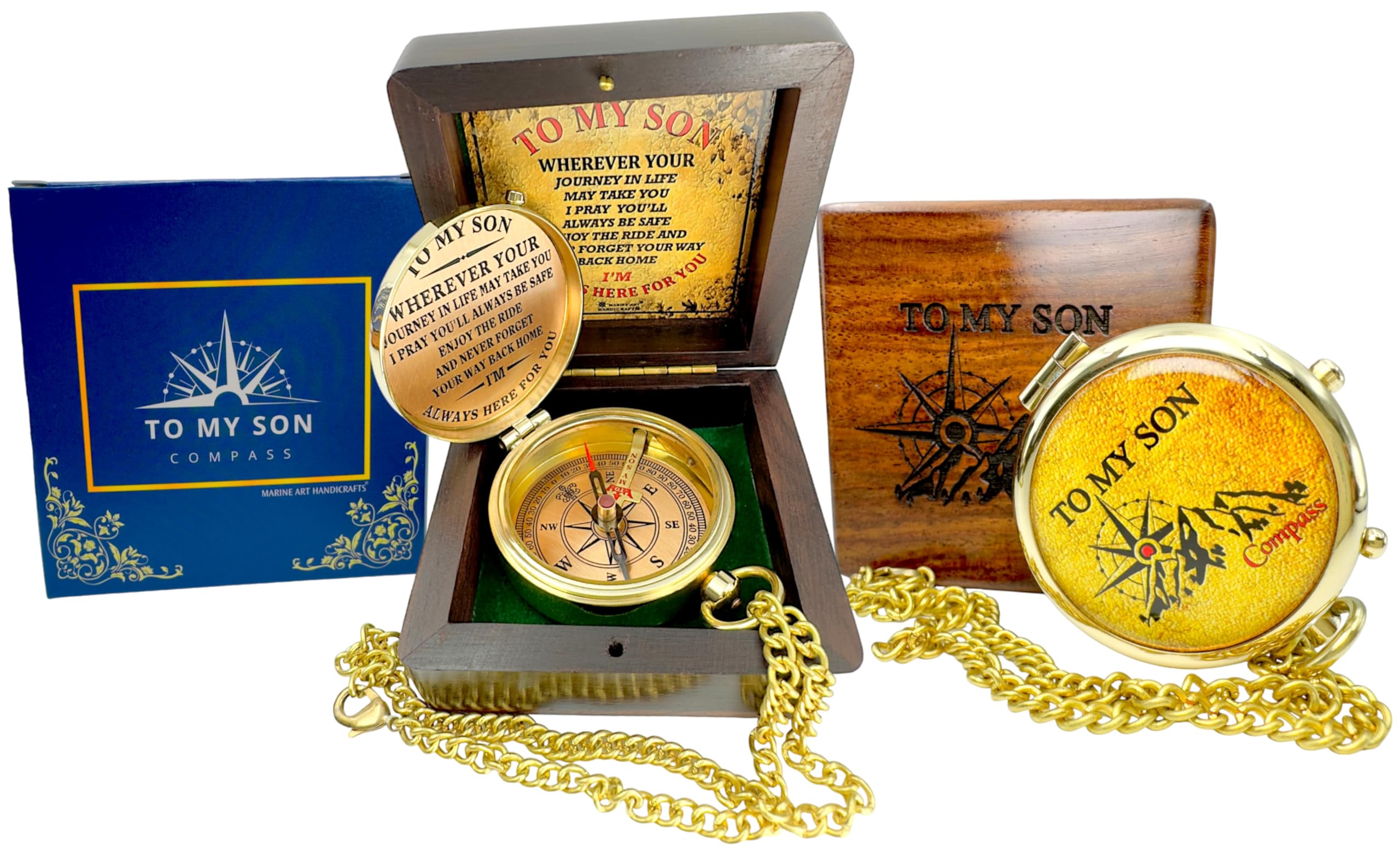 To My Son Halloween Wedding Engagement Housewarming Religious Confirmation Baptism Easter Christian Catholic Graduation Trekking