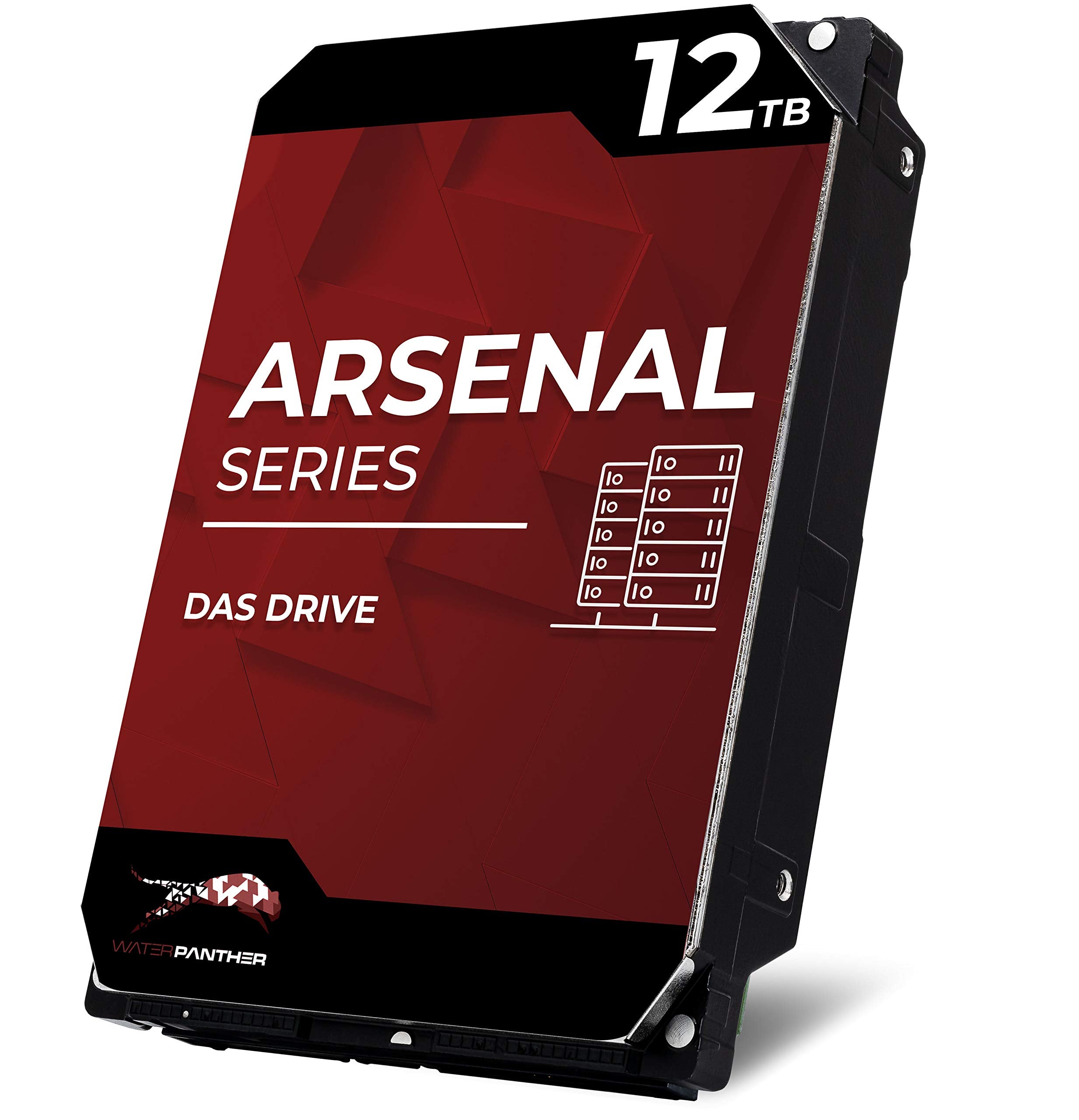 Water Panther WP Arsenal 12TB SAS 12Gb/s 7200RPM 3.5-Inch DAS Hard Drive