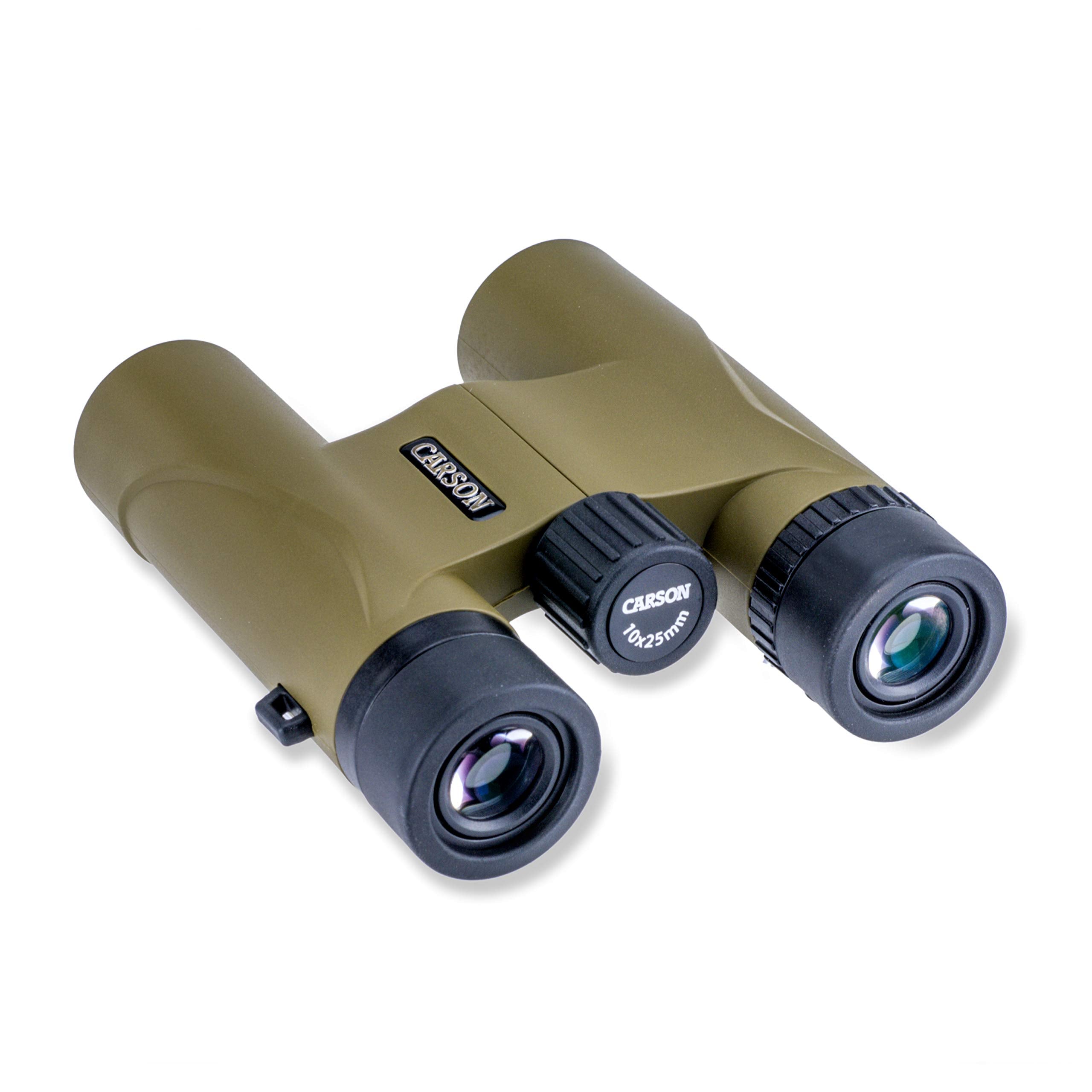 Carson Stinger 10X25Mm Compact And Lightweight Binoculars (Hw 025),Olive Green