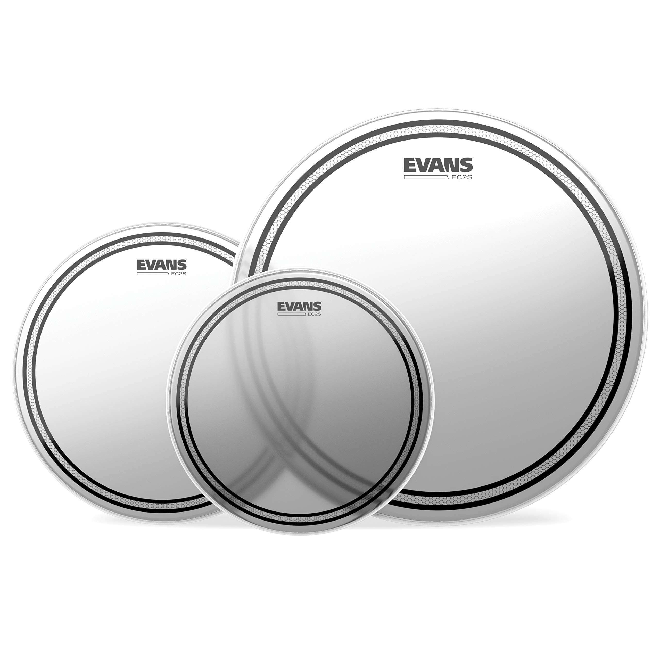 Evans Drum Heads   Ec2S Tompack, Coated, Standard (12 Inch, 13 Inch, 16 Inch)