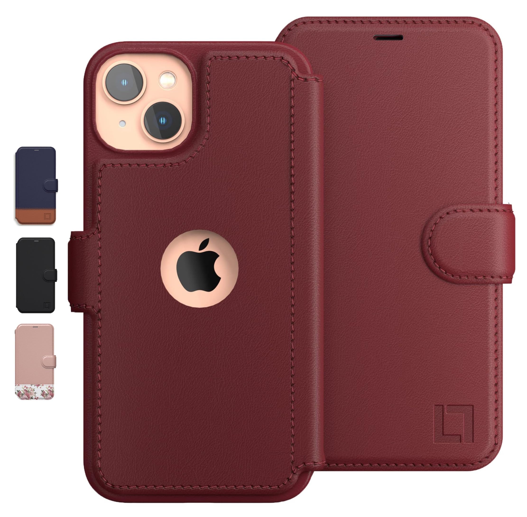 Iphone 15 Plus Wallet Case For Women And Men, Case With Card Holder [Slim & Protective] For Apple 15 Plus (6.7   ), Vegan Leathe