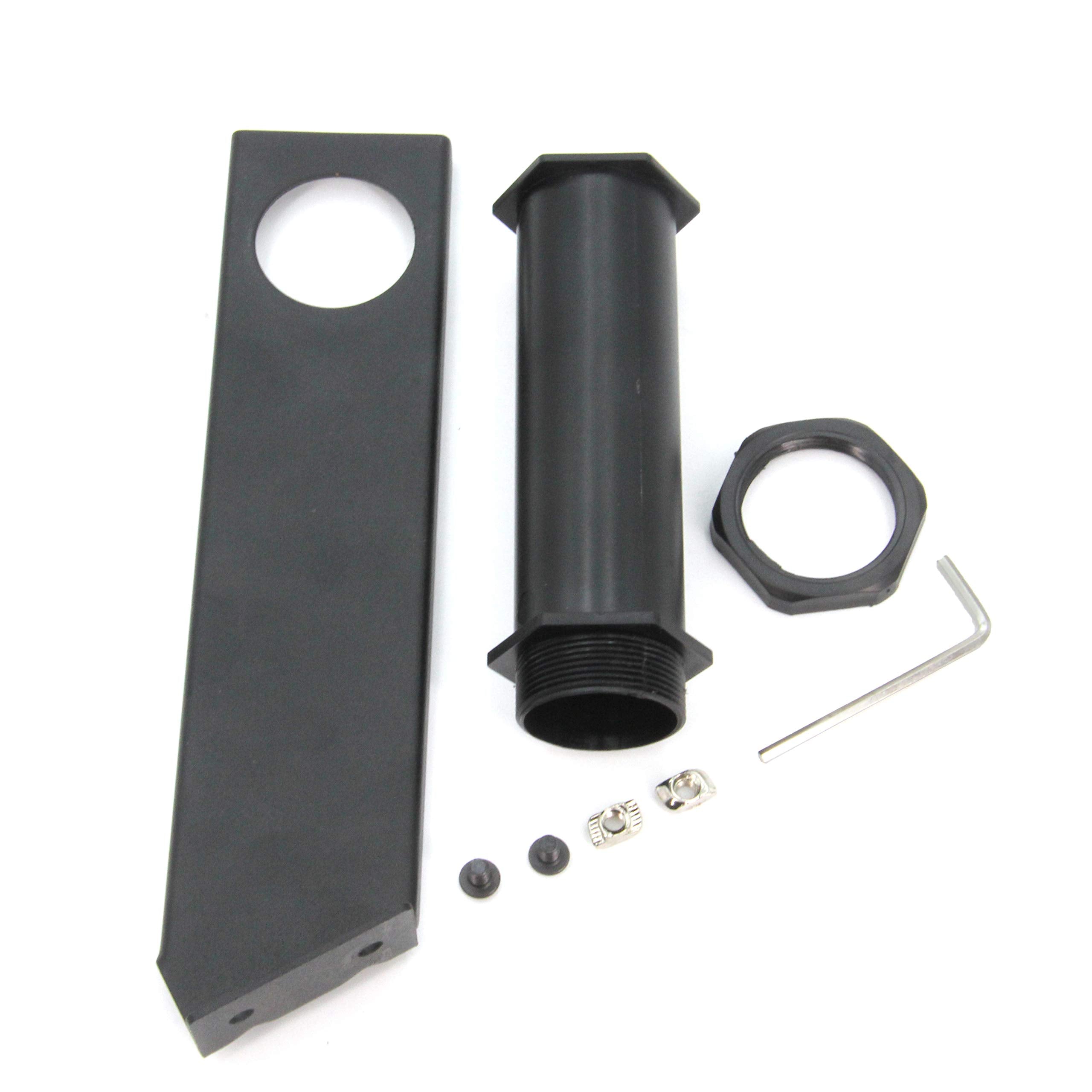 Zeberoxyz 2Pcs 3D Filament Rack Spool Holder Bracket Used For Materials Tpu/Pla/Abs/Nylon/Wood 0.5Kg 1Kg For 3D Printer Cr 10 (S