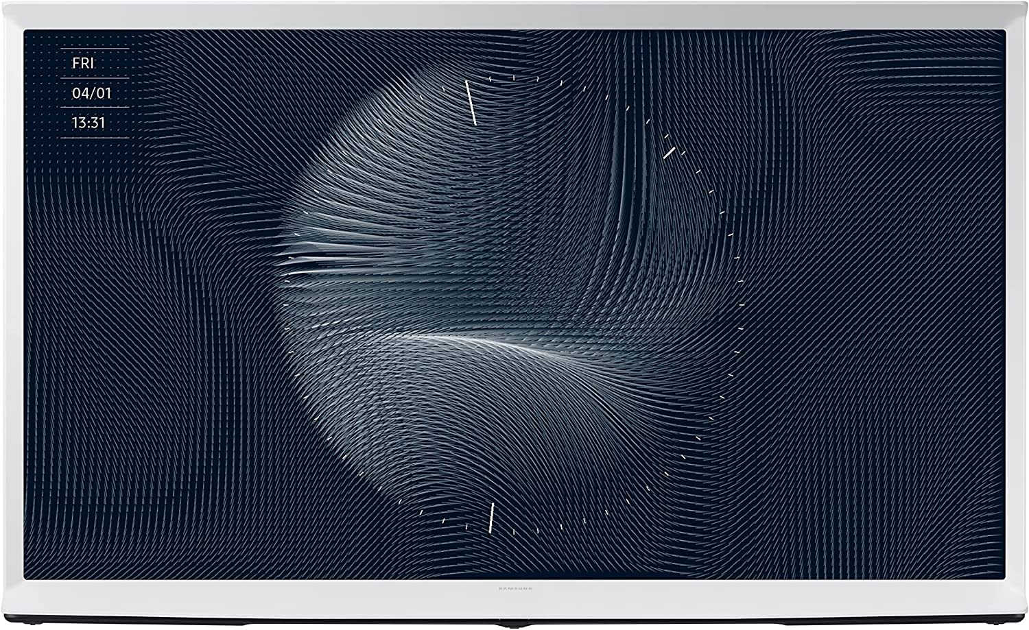 Samsung 65-Inch Class The Serif Ls01B Series - Qled 4K, I-Shaped Design, Anti-Reflection Matte Display, -Portable Easel -Stand,