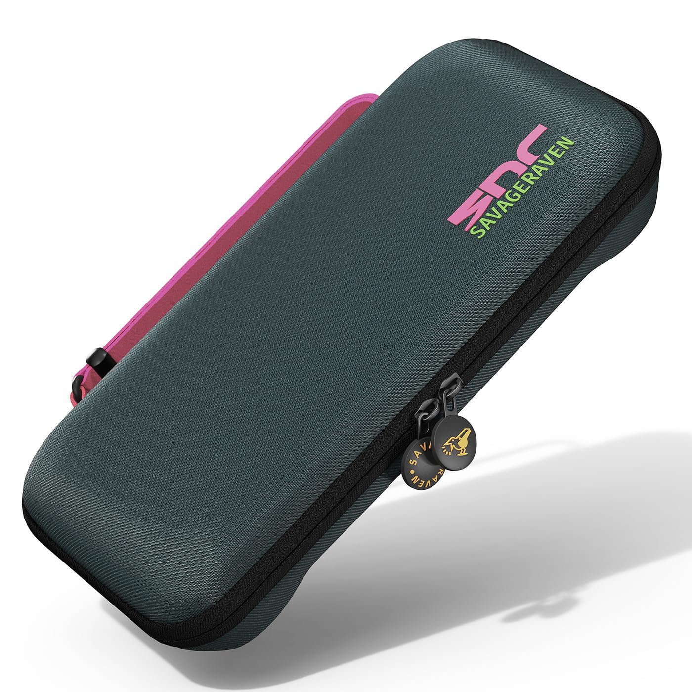 SAVAGE RAVEN by Skull & Co. Every Day Slim Carrying Case for Nintendo Switch 2: Portable Hard Shell, Travel, gaming Console Prot