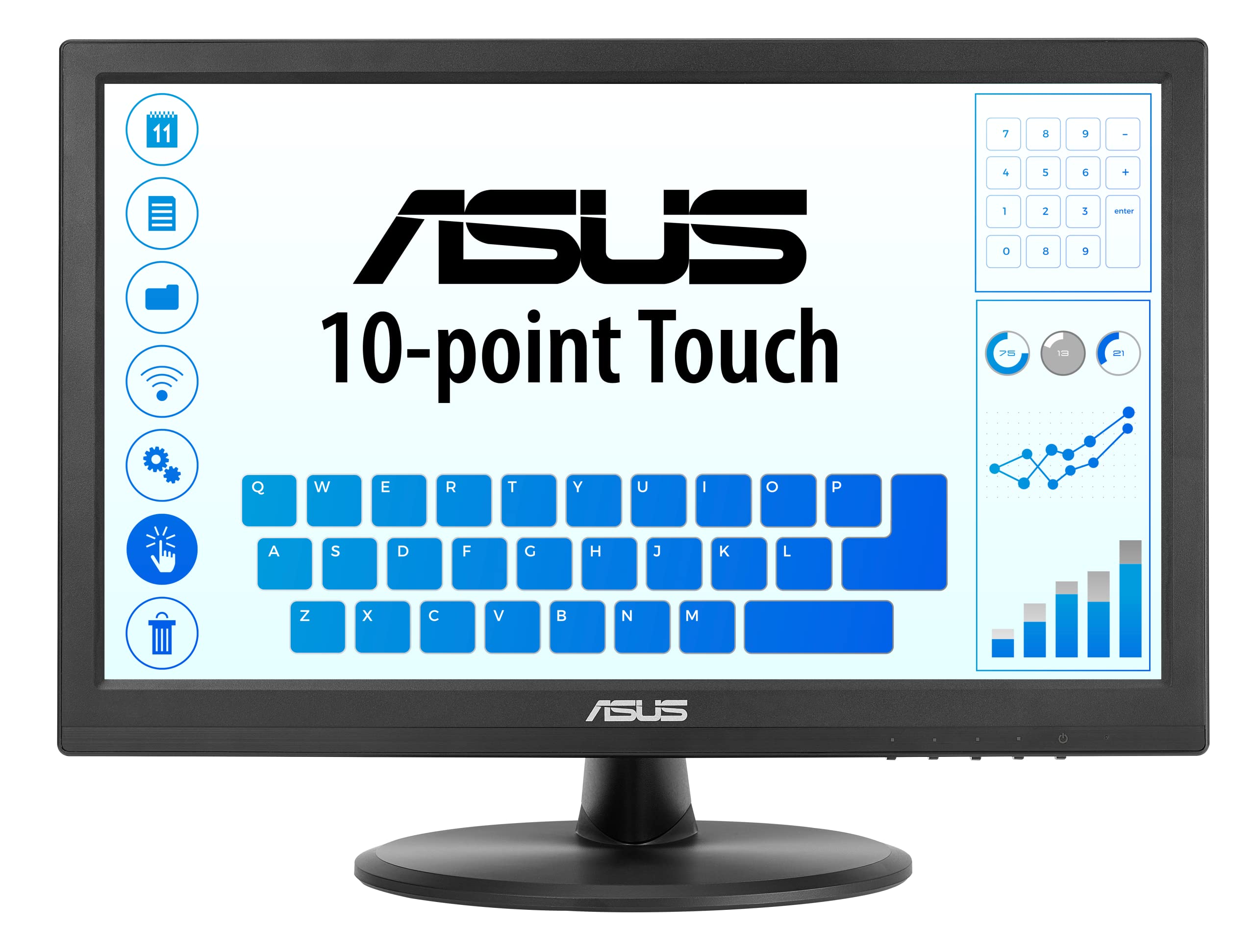 Asus Vt169He 16 Class Led Touchscreen Monitor - 16:9 - 5 Ms