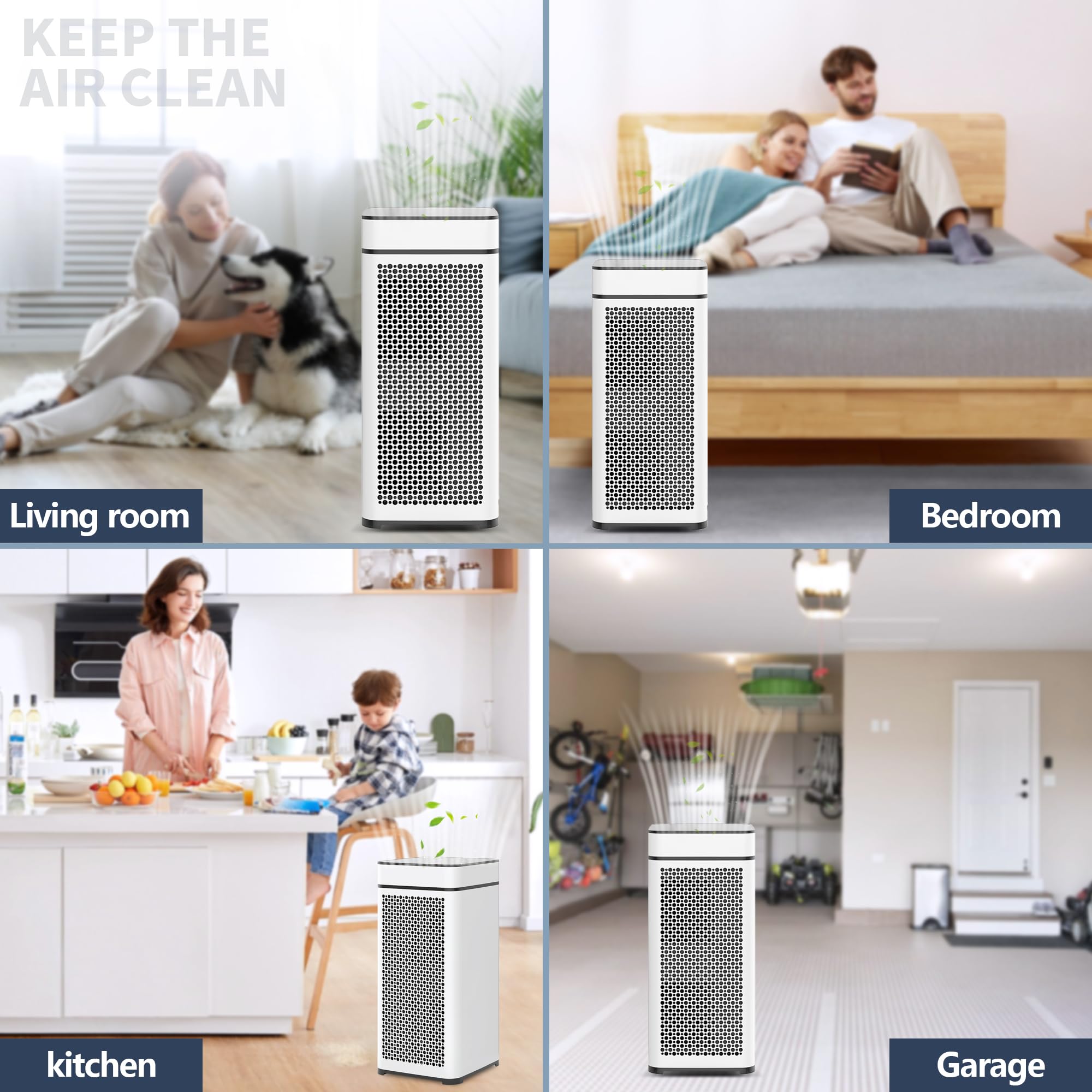 Midiex Air Ma-40 Replacement Filter Compatible With Medify Ma-40 Air Purifier, 3-In-1 High-Efficiency Hepa And Activated Carbon