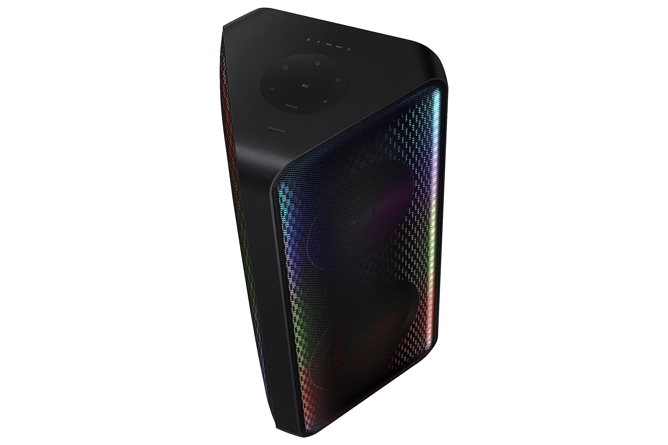 Samsung Mx-St50B Sound Tower High Power Audio, 240W Floor Standing Speaker, Bi-Directional Sound, Built-In Battery, Ipx5 Water R