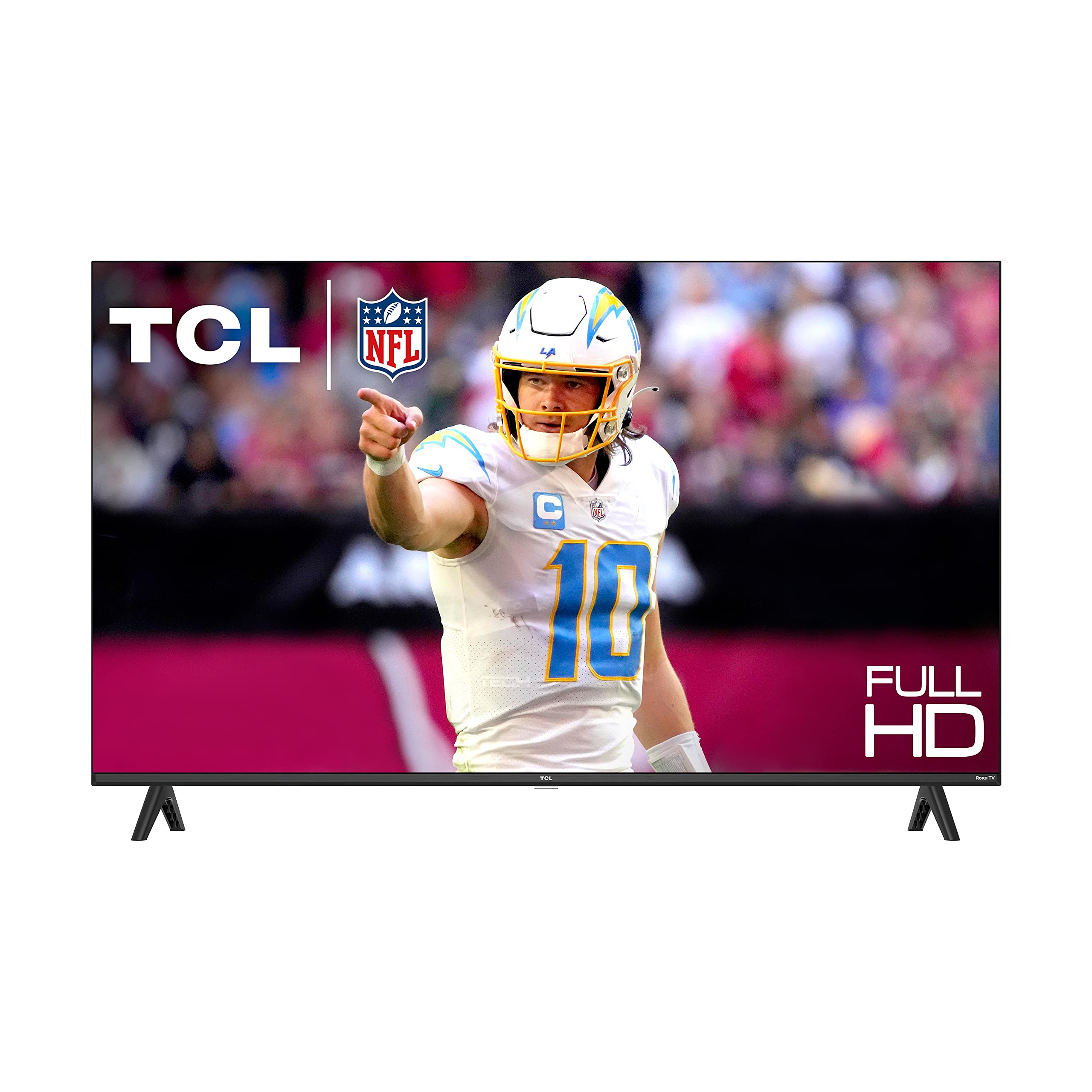 Tcl 40 Inch Class S3 1080P Led Smart Tv With Roku Tv (40S350R, 2023 Model), Compatible With Alexa, Google Assistant, And Apple H