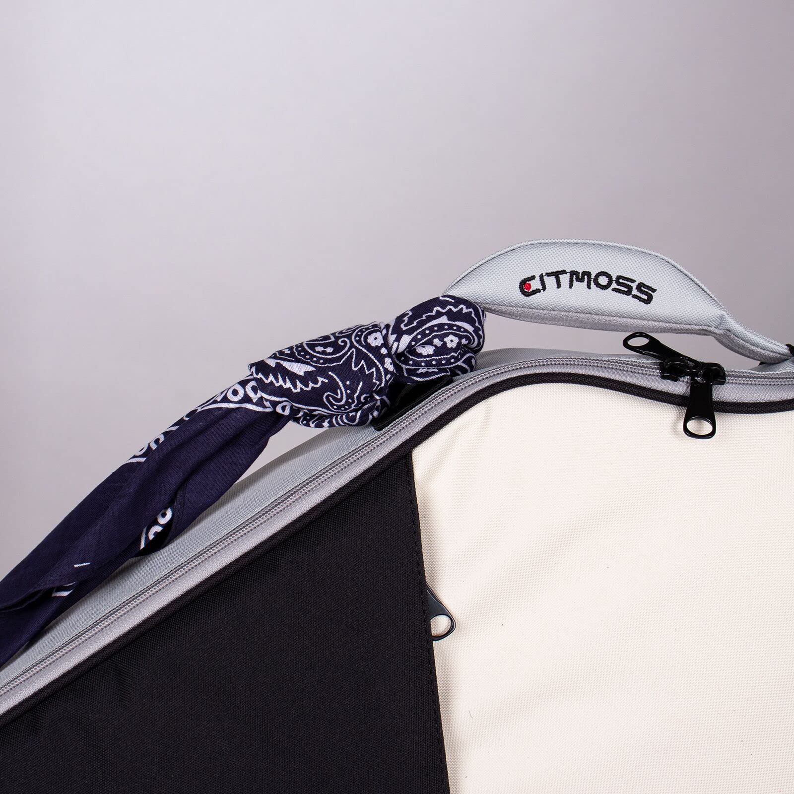 Eitmoss 36 Inch Acoustic Guitar Bag Case With Air Cushioned Shoulder Straps, Soft Guitar Gig Bag, Adjustable Straps, Black