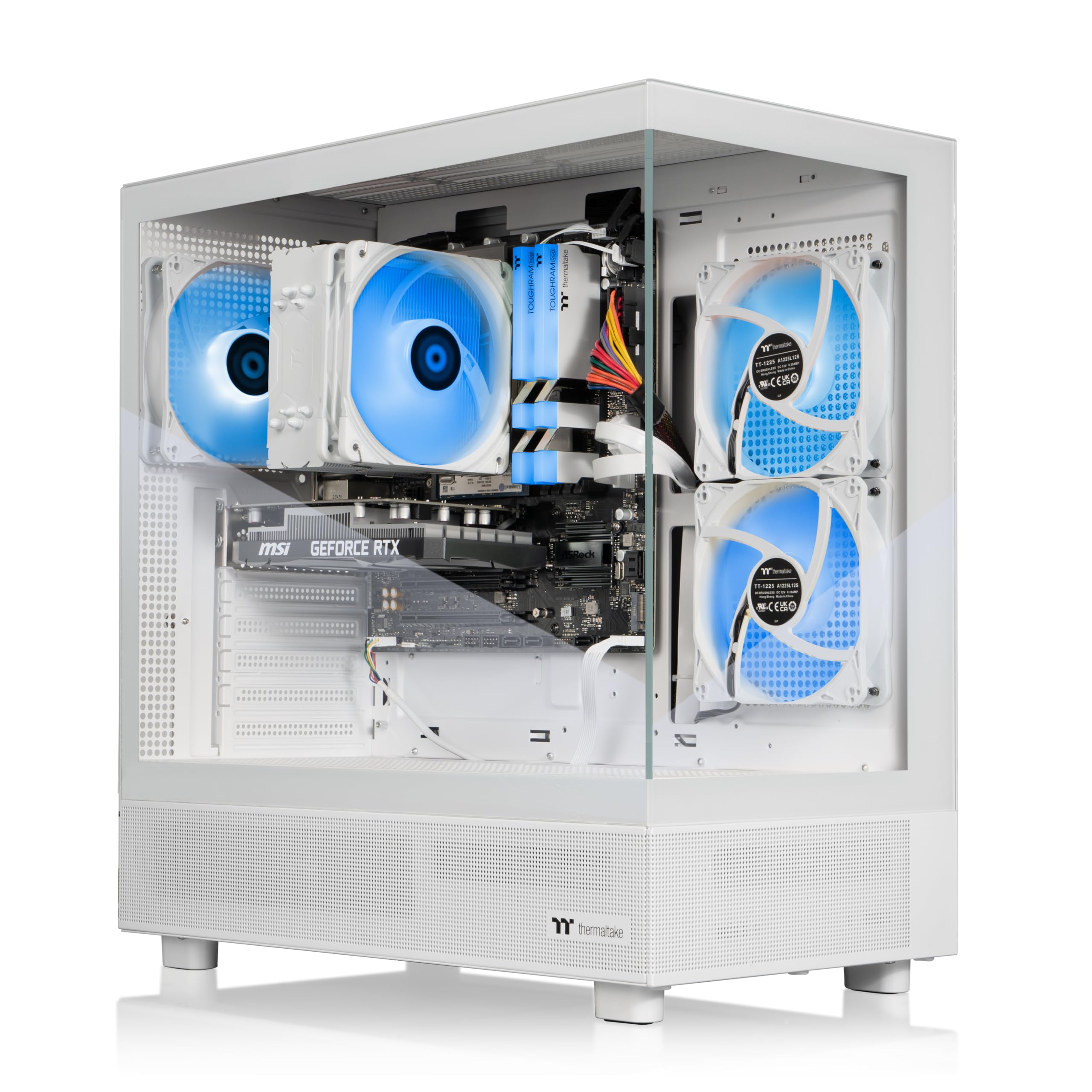 Thermaltake Vista I350 R4 Gaming Desktop (Intel Core I5 13400F, Toughram 16Gb Ddr4 3600Mhz Rgb Memory, Nvidia Geforce Rtx 3050,