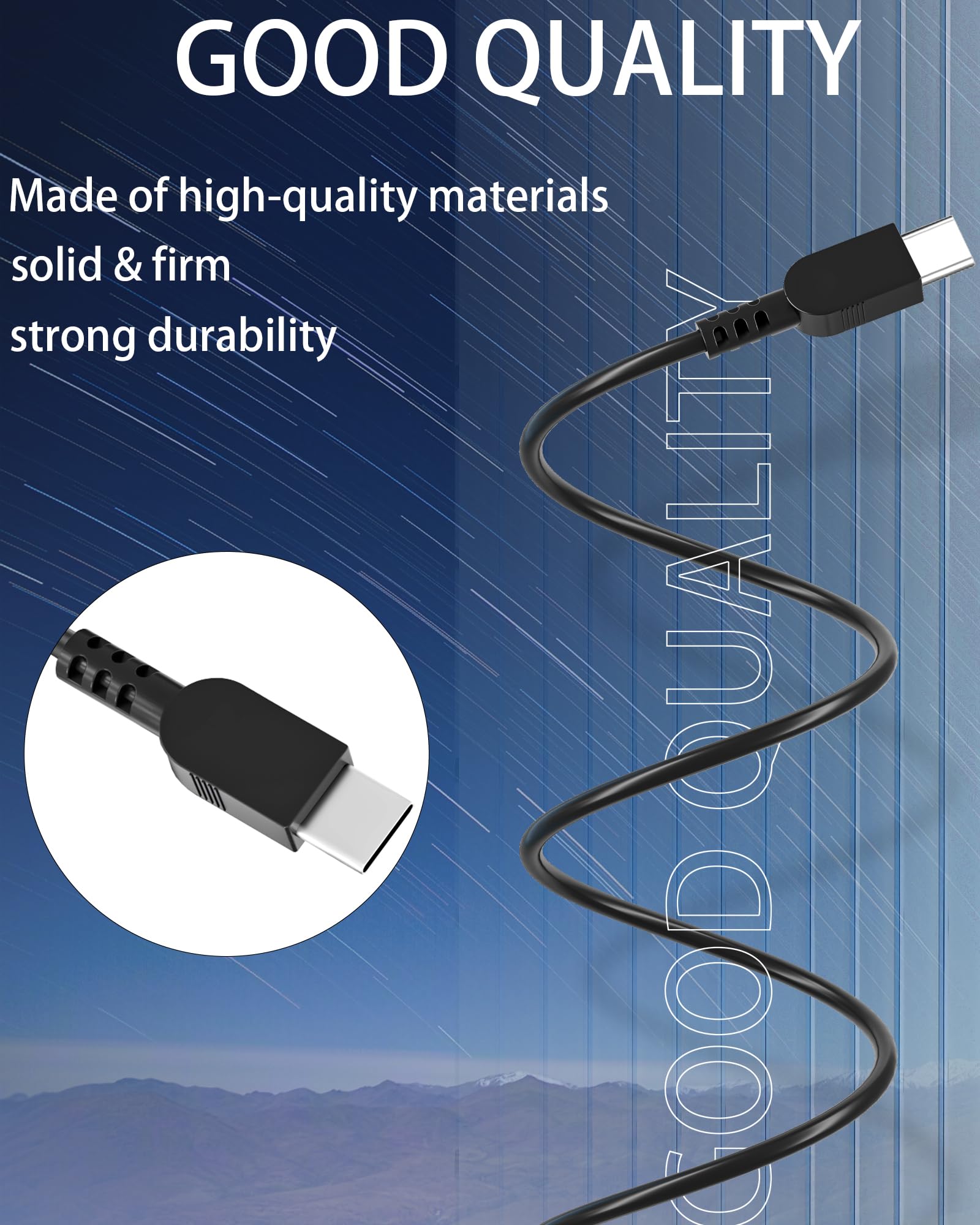 Szgudulo 65W Usb-C Laptop Charger Compatible With Lenovo Thinkpad/Yoga/Chromebook Type C Power Cord