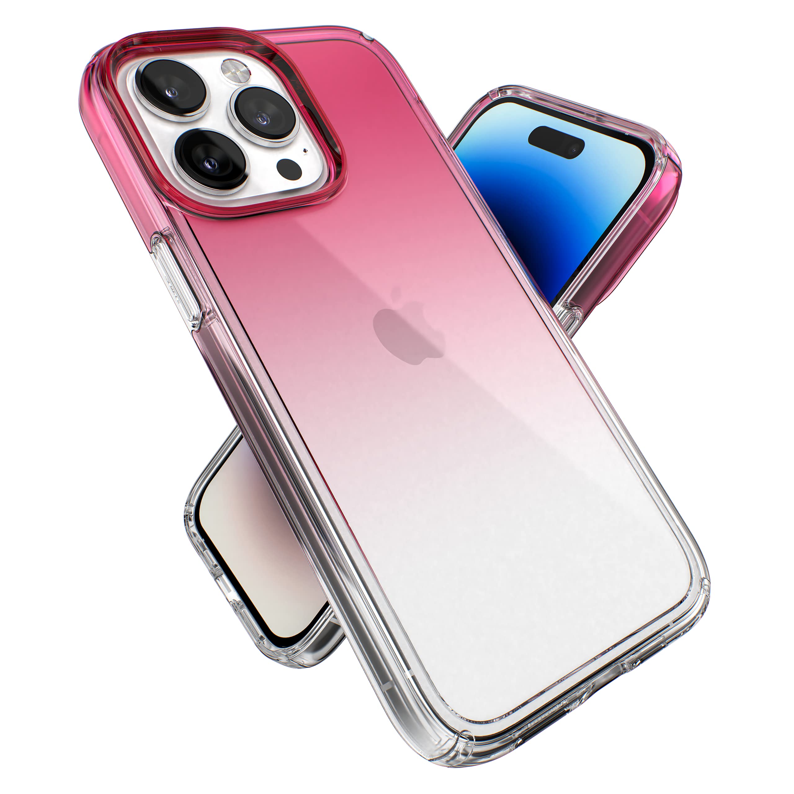 Speck Clear iPhone 14 Pro Max Case - Drop Protection, Scratch Resistant Dual Layer Slim Phone Case for 6.7 Inch iPhones - Anti-Y
