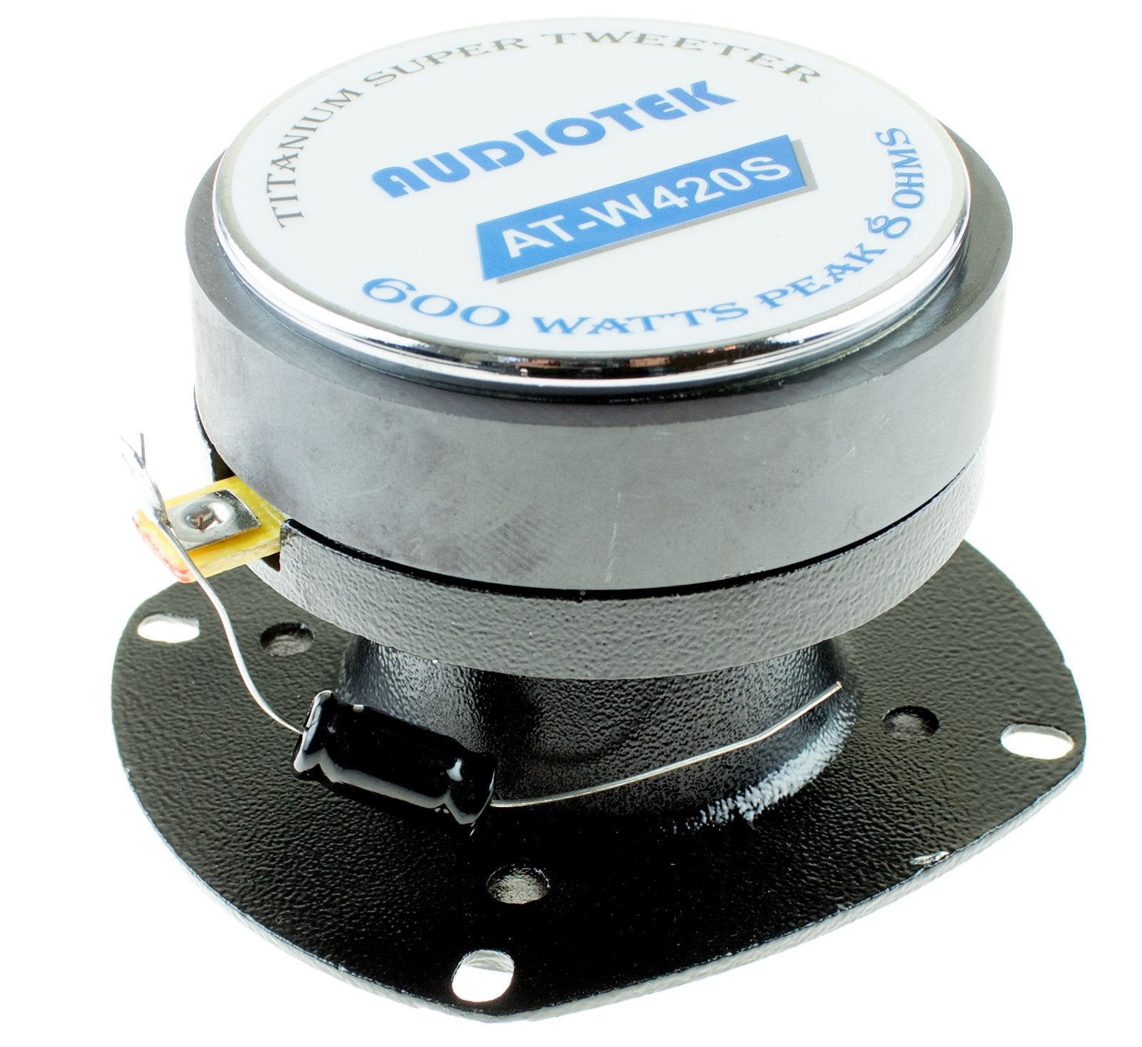 AUDIOTEK ATW420S 600W 1" Titanium Super Tweeter - Silver Finish