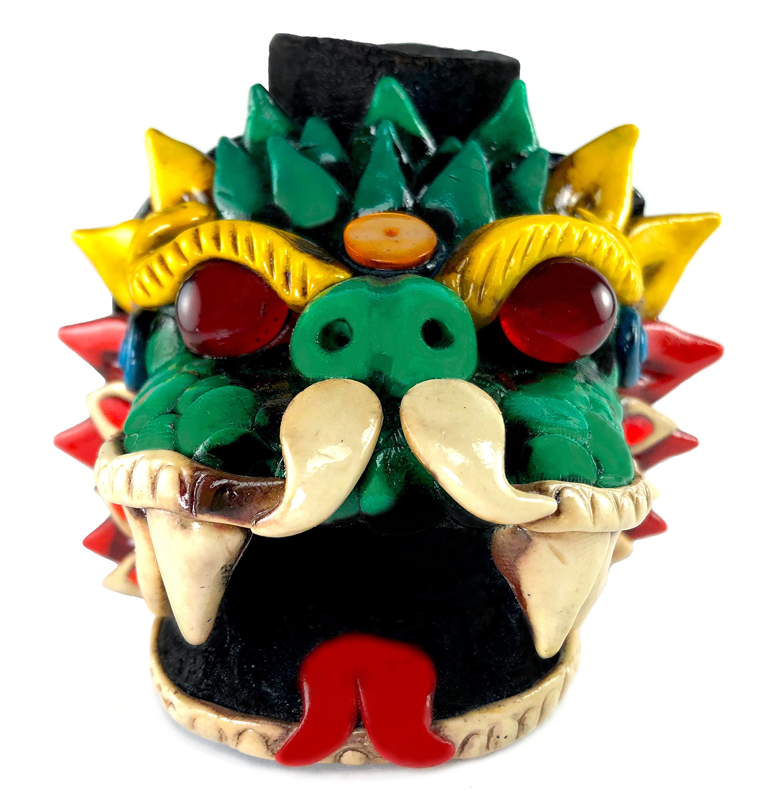 Eltricolor Aztec Whistle   Silbato Azteca   Quetzalcoatl Screaming Whistle   Terrifying Mayan Aztec Sound 125+ Decibels