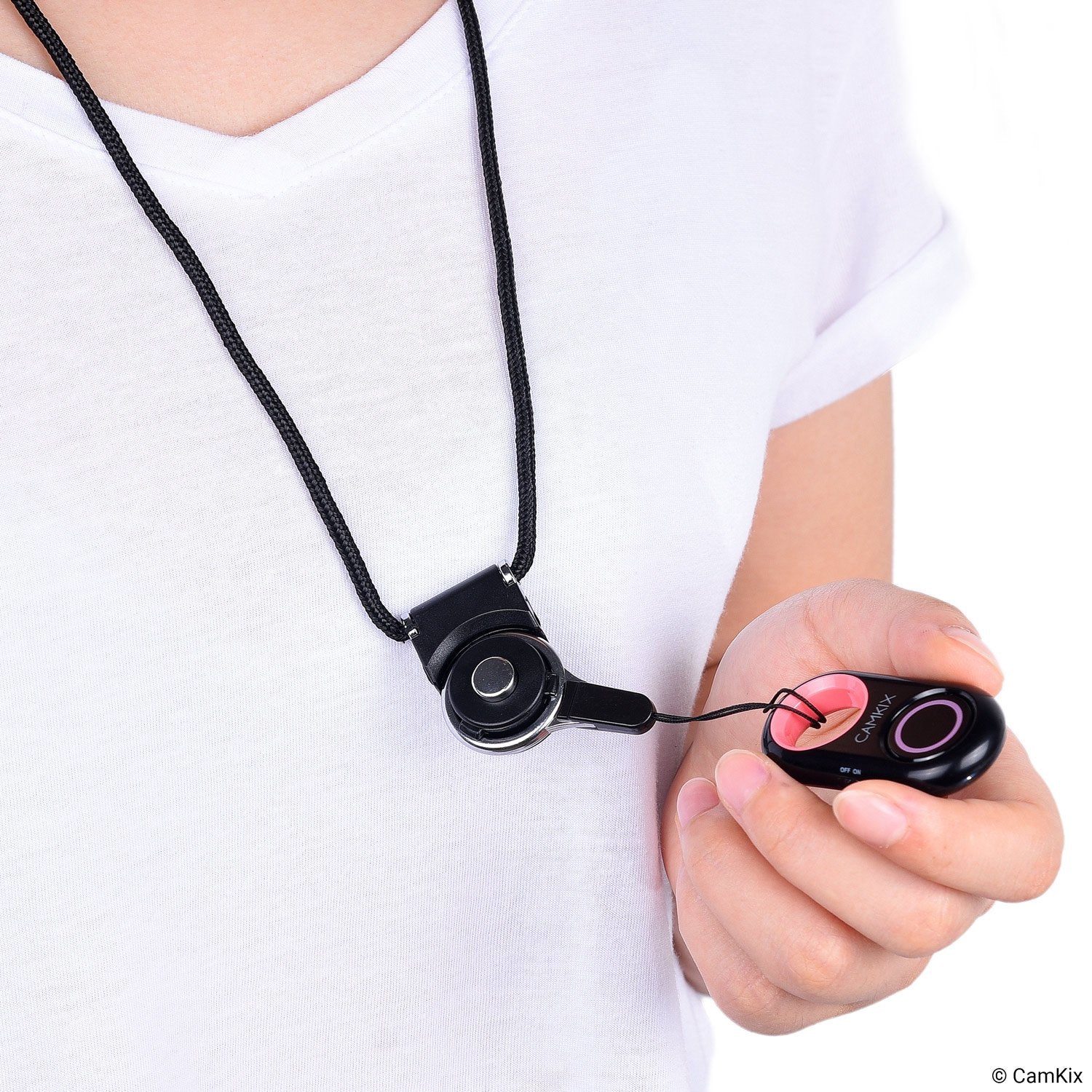 2X Camkix Camera Shutter Remote Control With Bluetooth Wireless Technology   Works Flawlessly With Iphone/Ipad And Android (Pink)