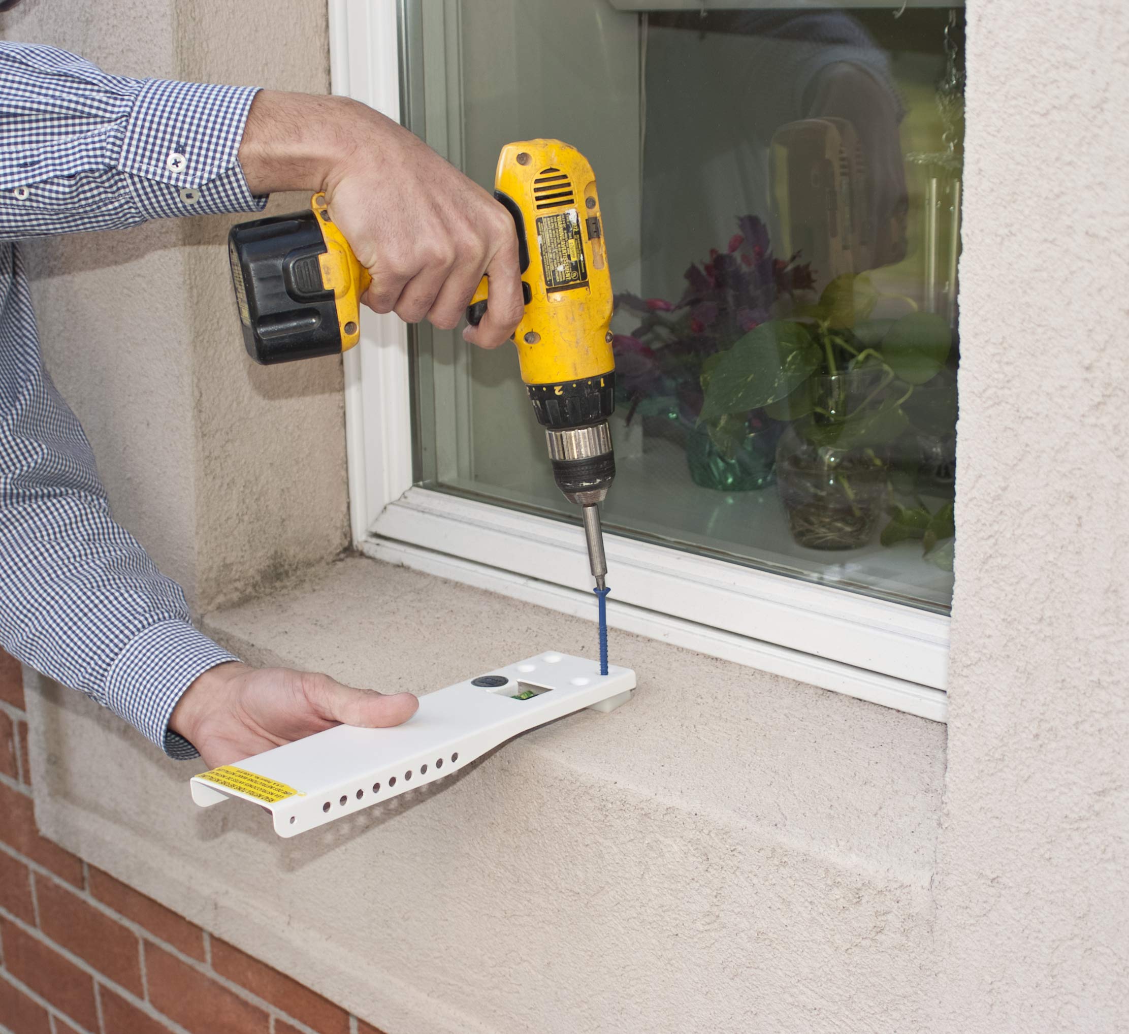 Frost King Acb80H Small, Universal Air Conditioner Support Brackets, Safely Supports Window Ac Units Up To 80 Lbs (5,000 To 10,0