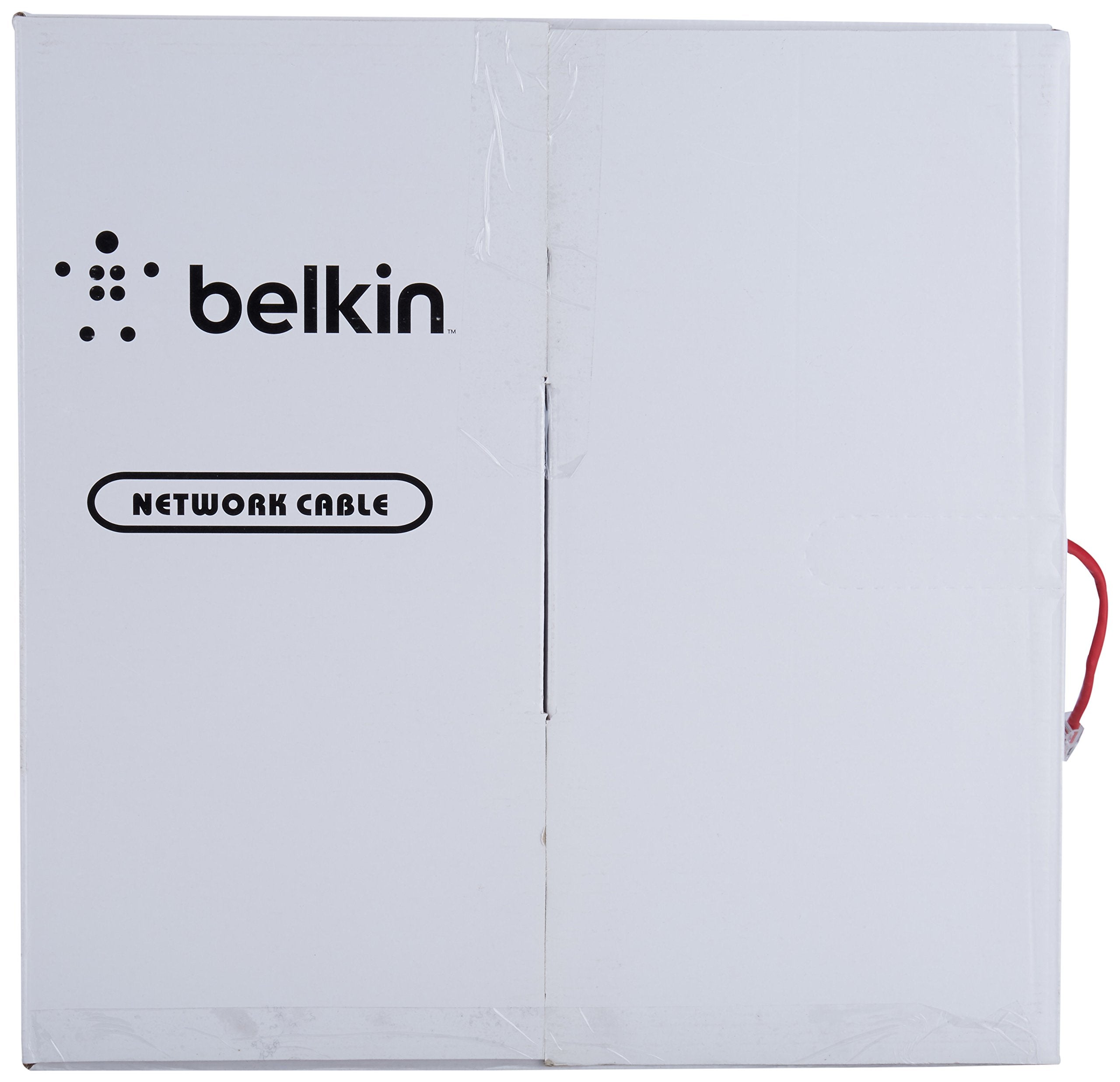 Belkin Cat6 Stranded Bulk Cable 4Pr24Awg 1000 Red (A7J704 1000 Red)