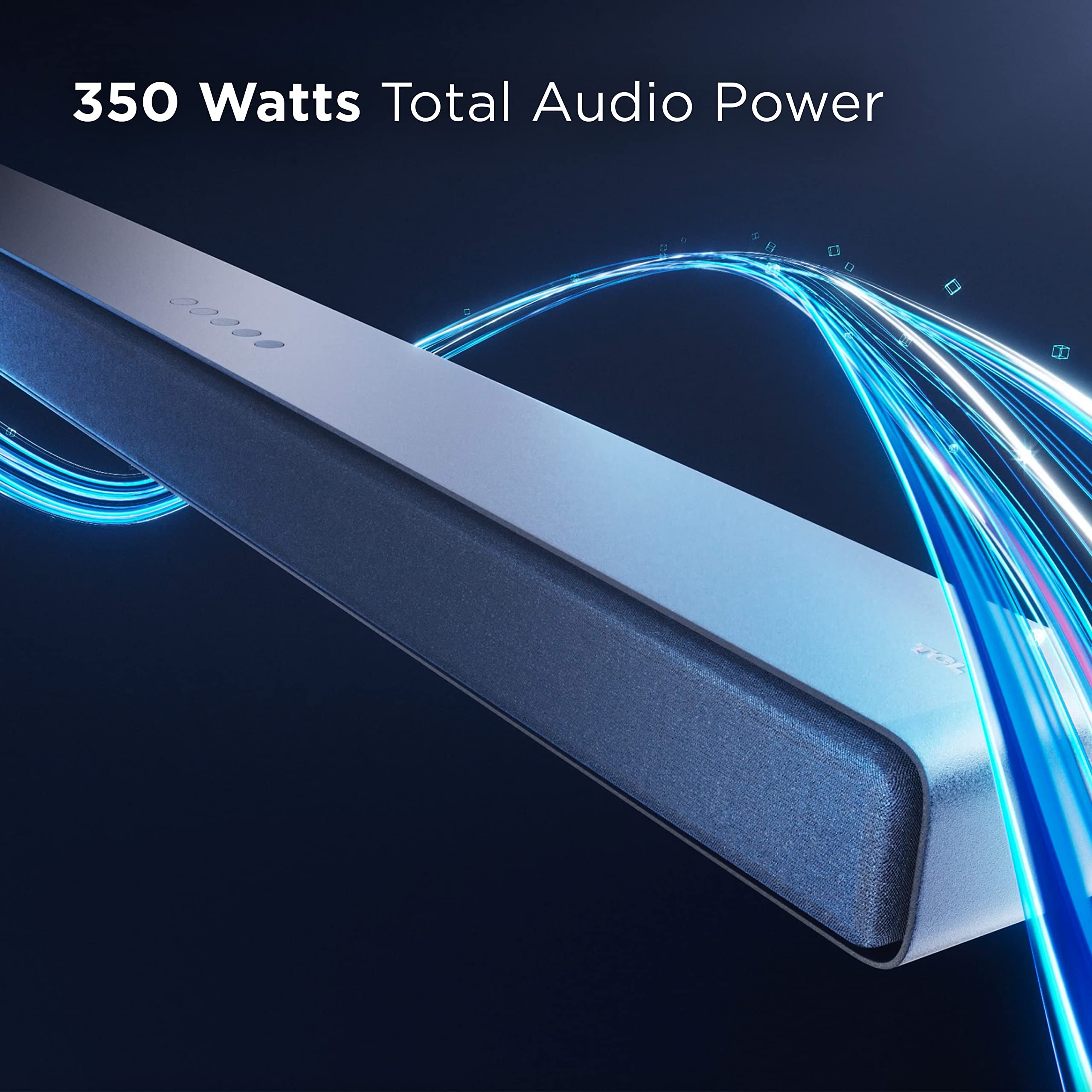 Tcl 3.1Ch Sound Bar With Wireless Subwoofer (Q6310, 2023 Model), Dolby Audio, Dts Virtual:X, Built-In Center Channel Speaker, Au