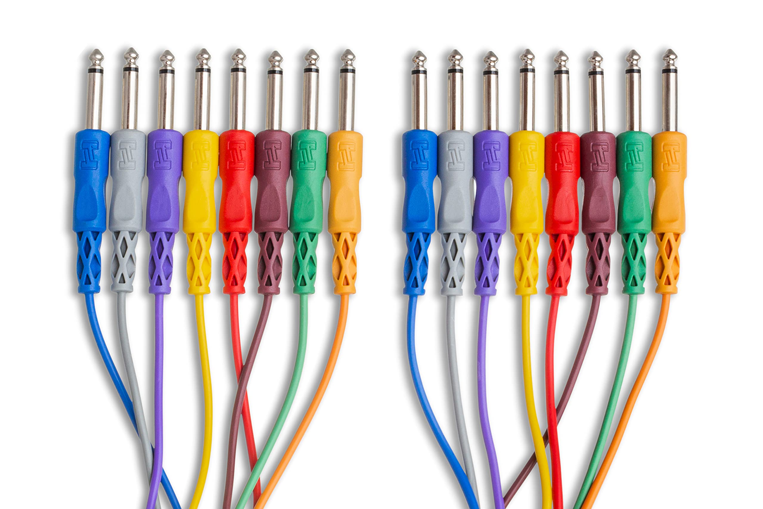 Hosa Cpp-845 1/4 Ts To Same Unbalanced Patch Cables, 1.5 Feet