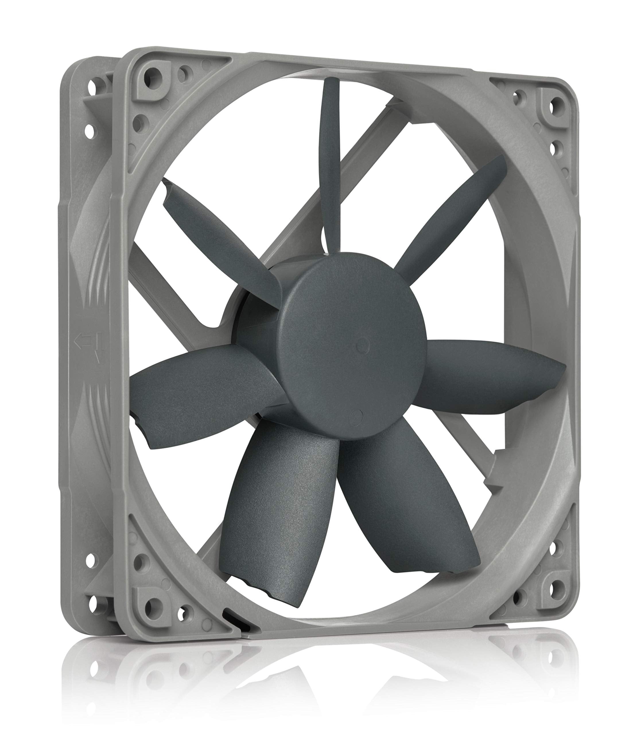 Noctua Nf S12B Redux 1200 Pwm, High Performance Cooling Fan, 4 Pin, 1200 Rpm (120Mm, Grey)