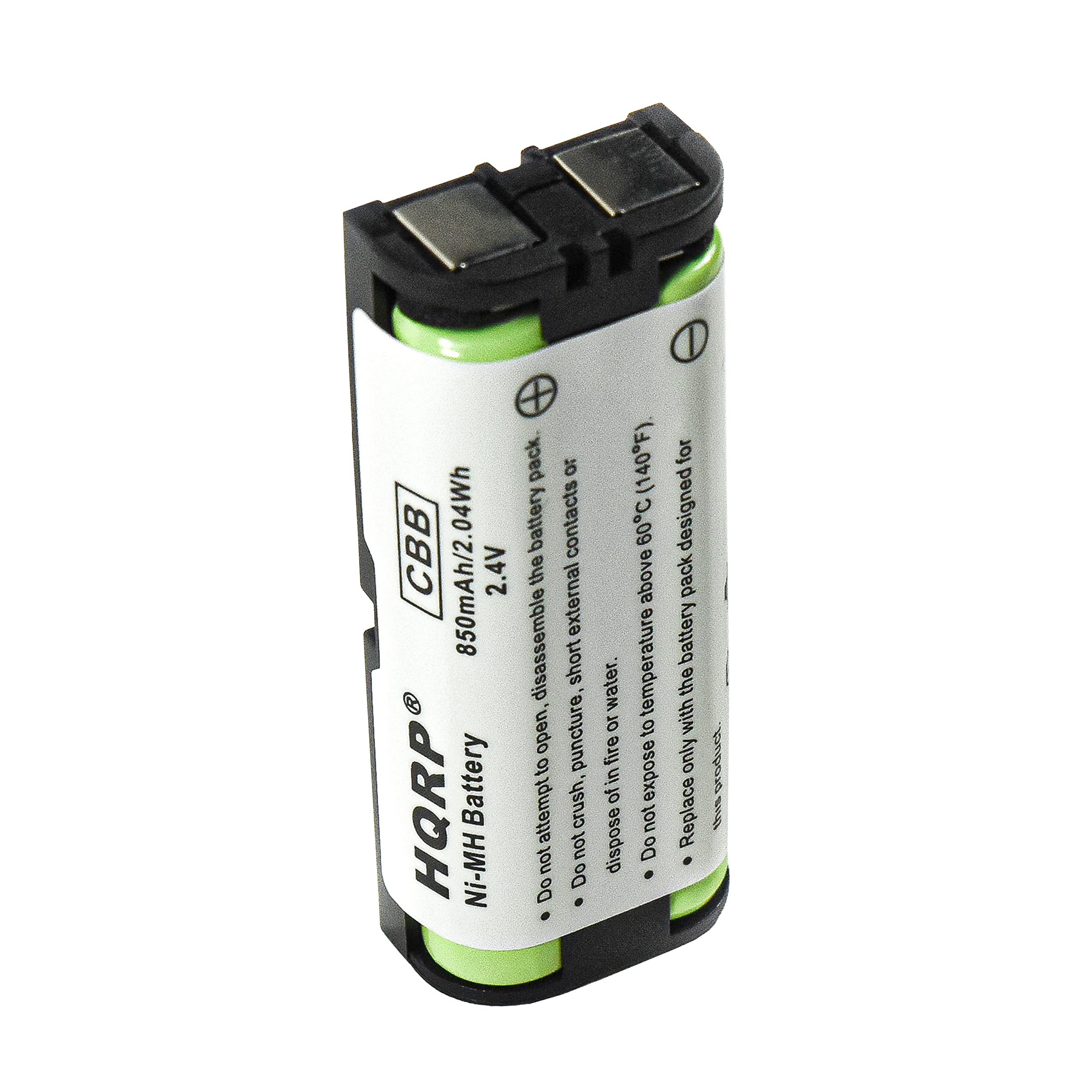 Hqrp Phone Battery Compatible With Panasonic Hhr P105 Kx 242 Kx 2420 Kx Tg2420B Kx Tg2420W Kx Tg2421W Kx Tg2422W Kx Tg2432Pk Kx