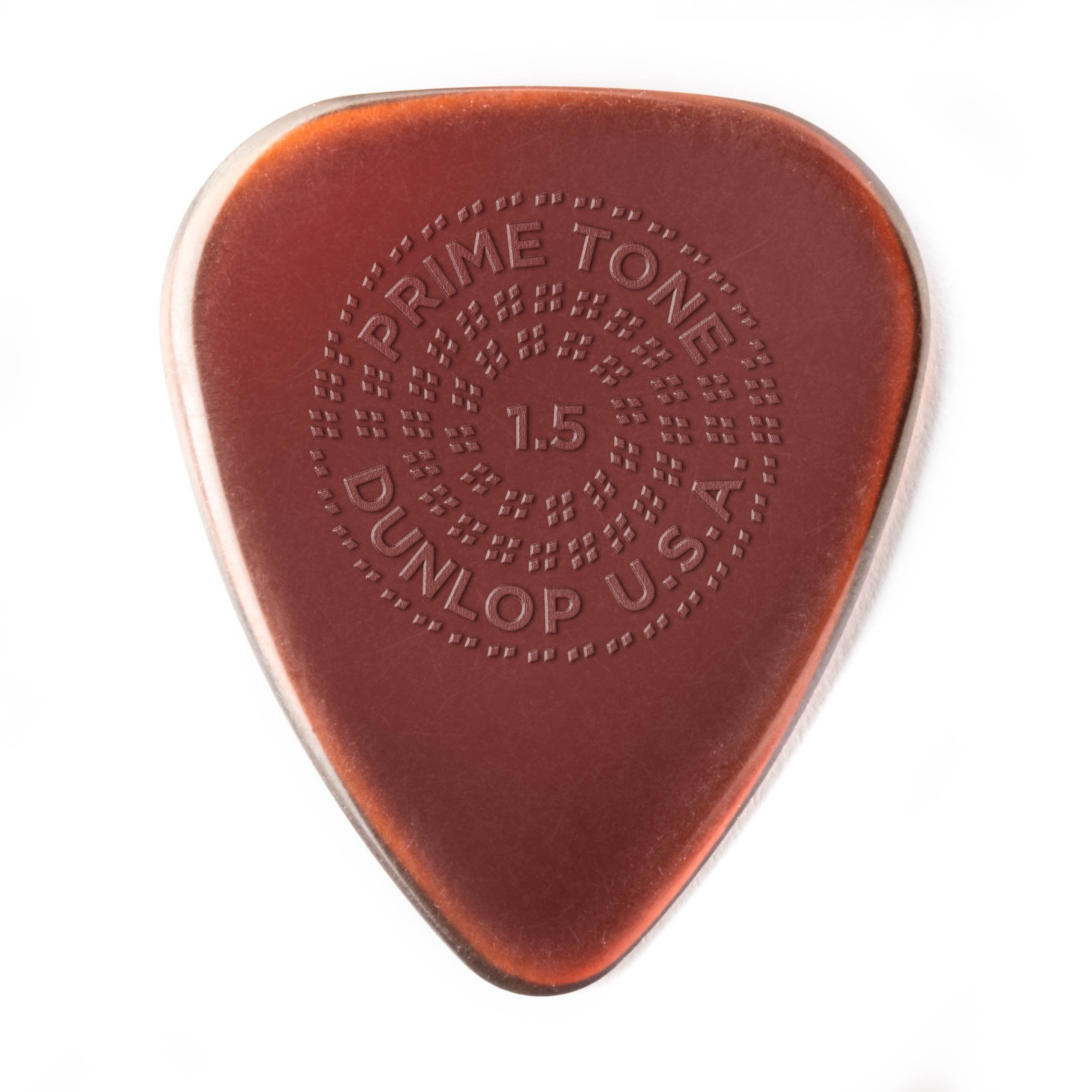 Jim Dunlop Primetone Standard 1.5Mm Sculpted Plectra With Grip   12 Pack
