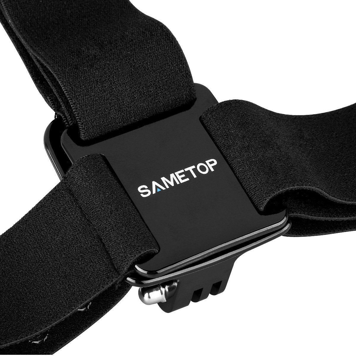 Sametop Head Strap Mount Compatible With Gopro Hero 13, 12, 11, 10, 9, 8, Hero 7 Black, 7 Silver, 7 White, Hero 6, 5, 4, Session, 3+, 3, 2, 1, Hero (2018), Fusion, Max, Dji Osmo Action Cameras