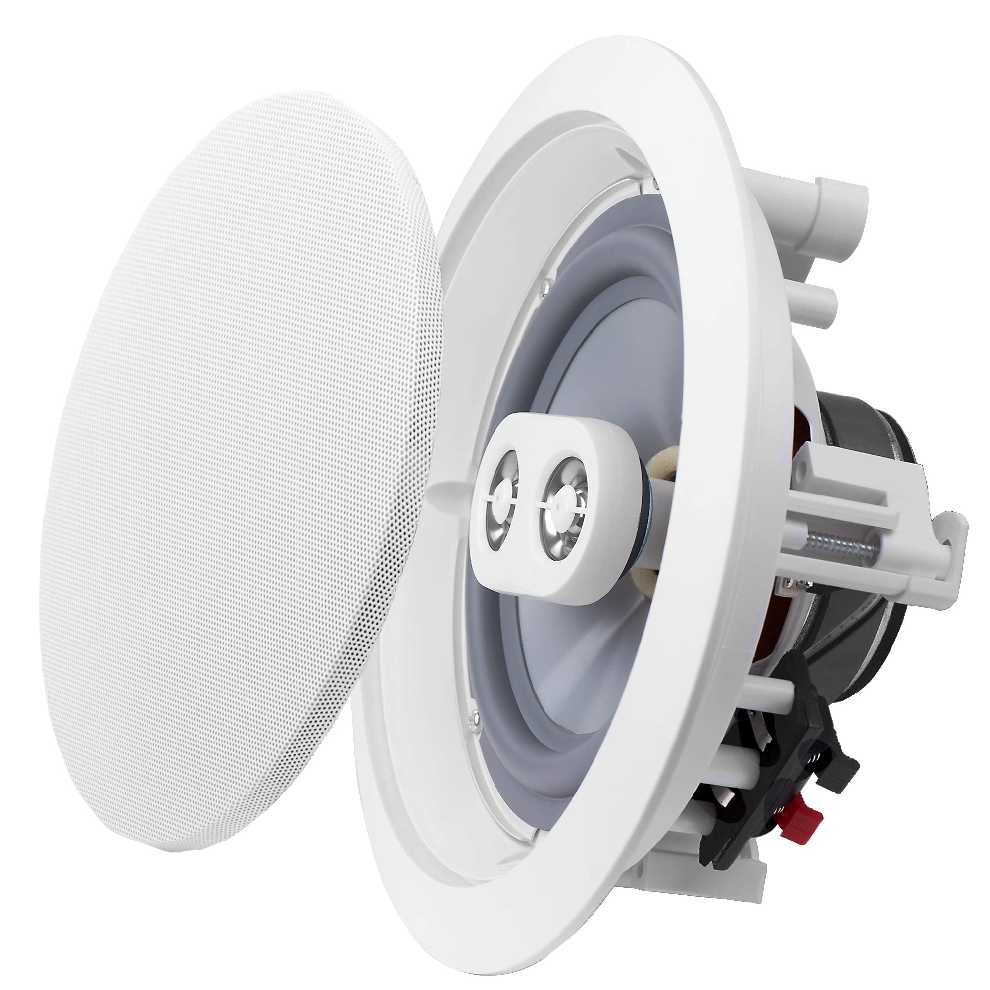 OSD Weatherproof 6.5� in Ceiling Single Stereo   Dual Tweeter Speaker   ICE600TTWRS