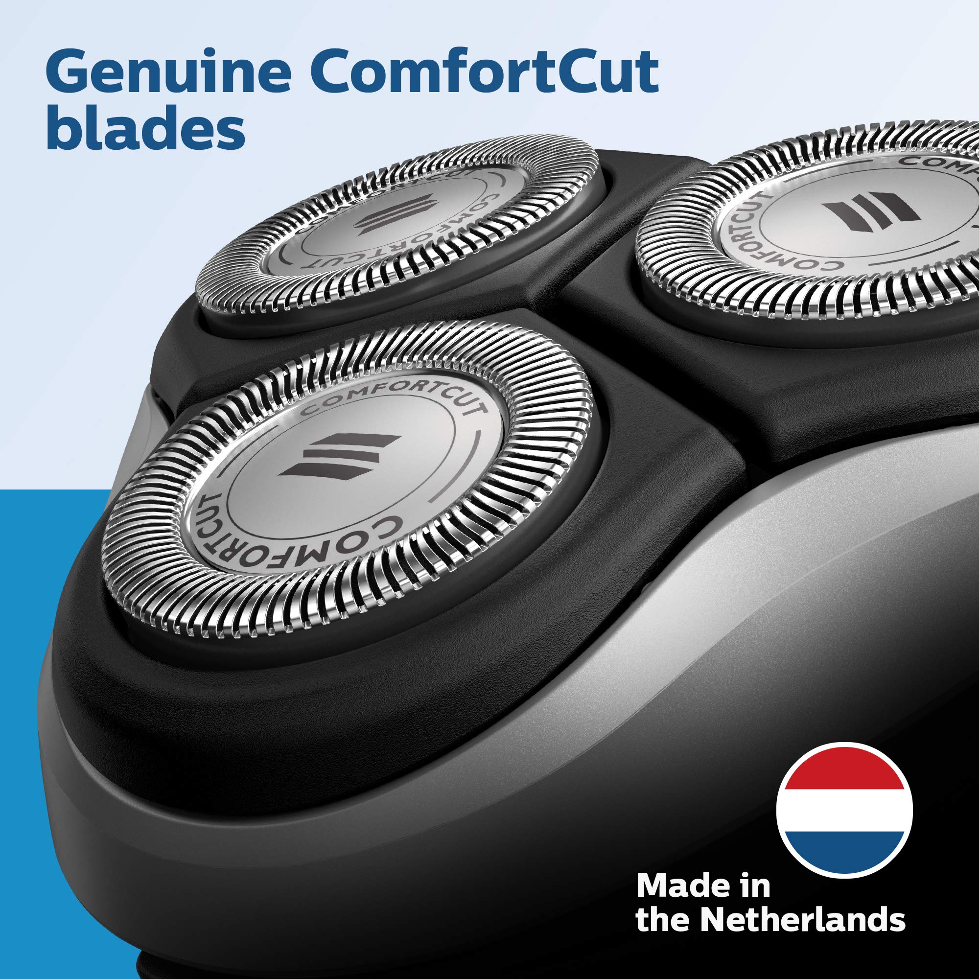 Philips Norelco Sh30/52 Shaving Heads, Compatible With Philips Shavers Series 1000, 3000 And 5000, Powerful Performance, Self-Sh