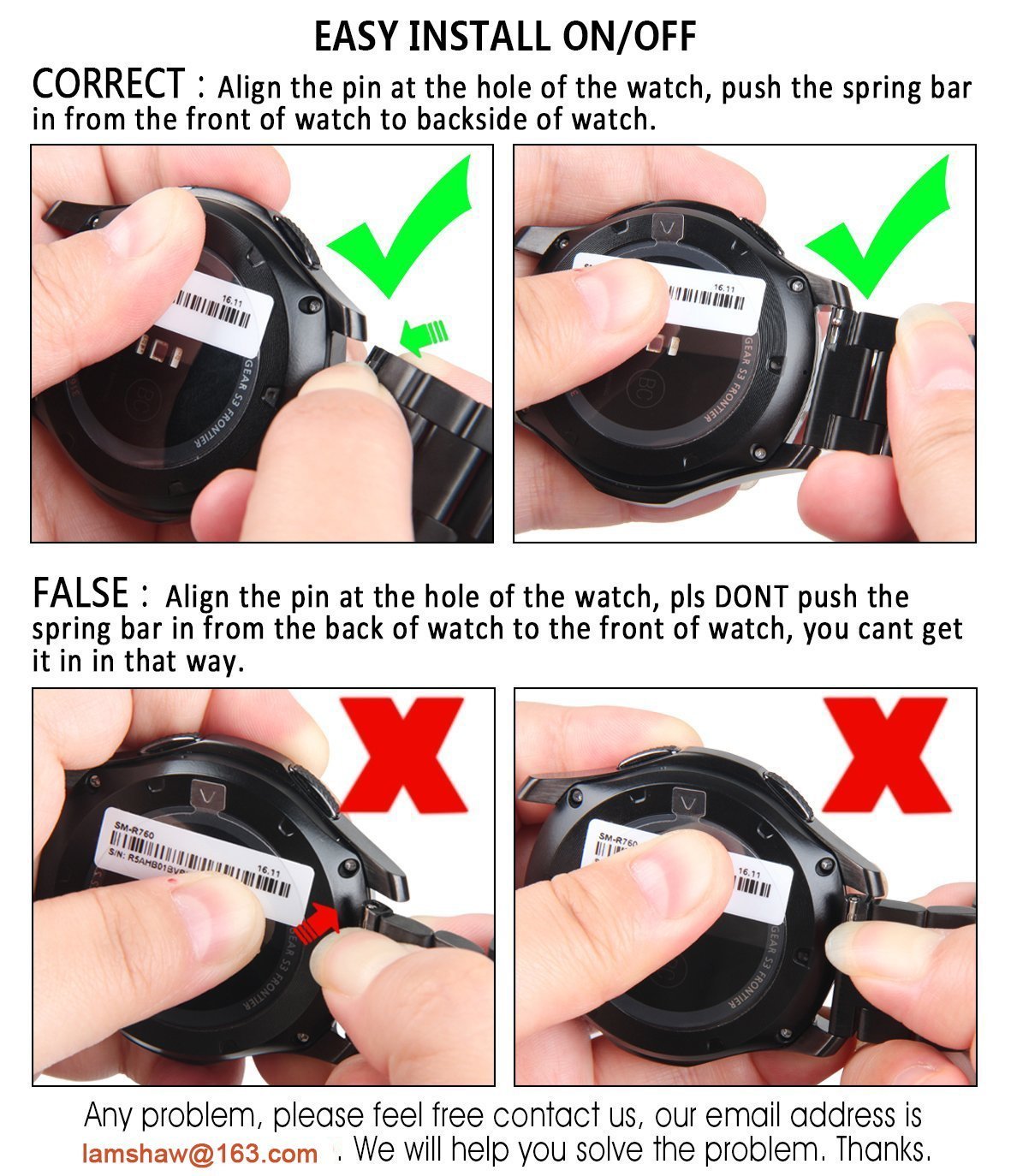 Compatible With Amaztim C20 Bands, Lamshaw Leather Silicone Breathable Replacement Smartwatch Strap Wristband Compatible For Kos