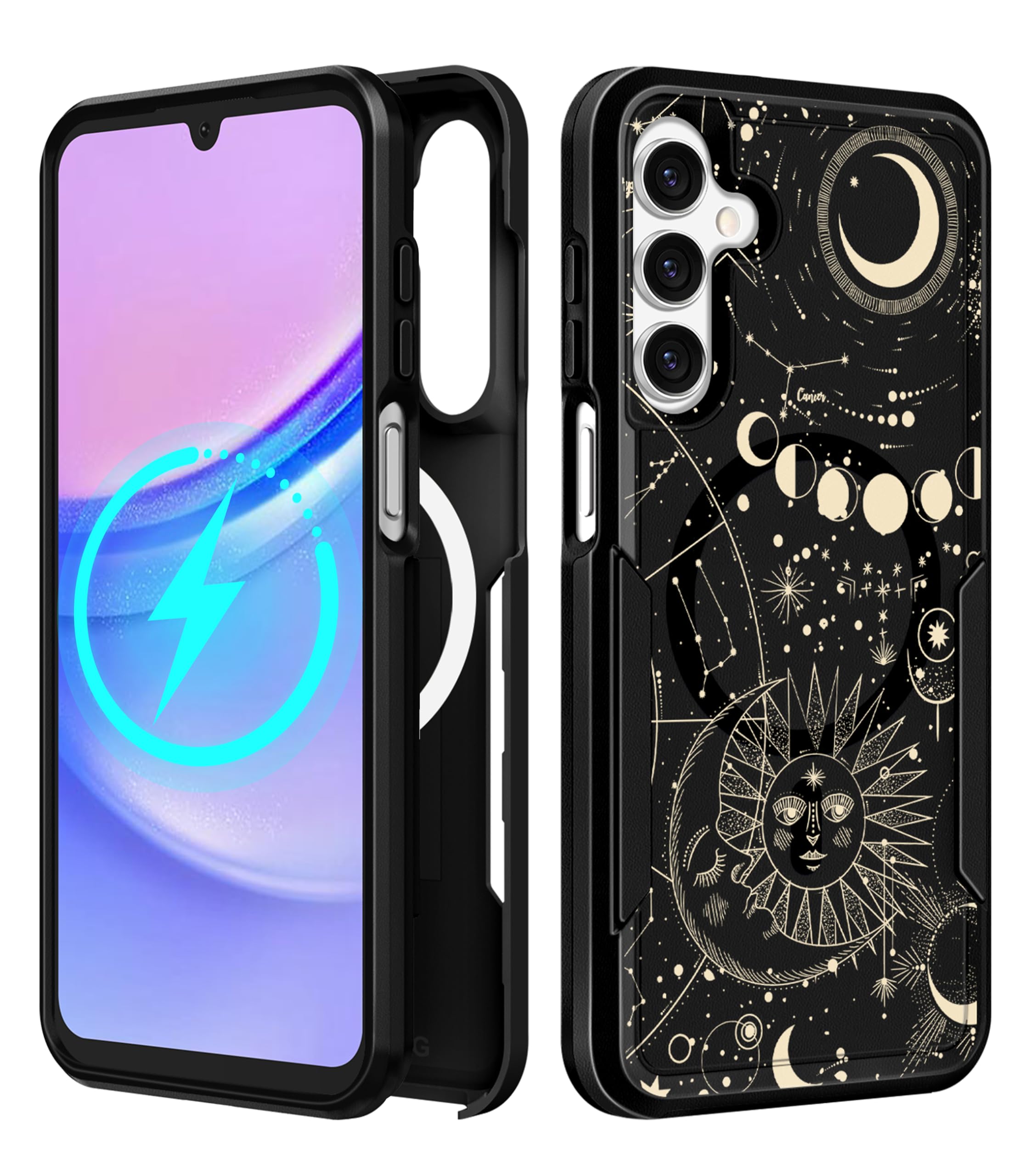 LISEVO for Samsung Galaxy A16 5G Phone Case - Compatible with MagSafe Women Girls Cute Magnetic Protective Cover Girly Kawaii Ae