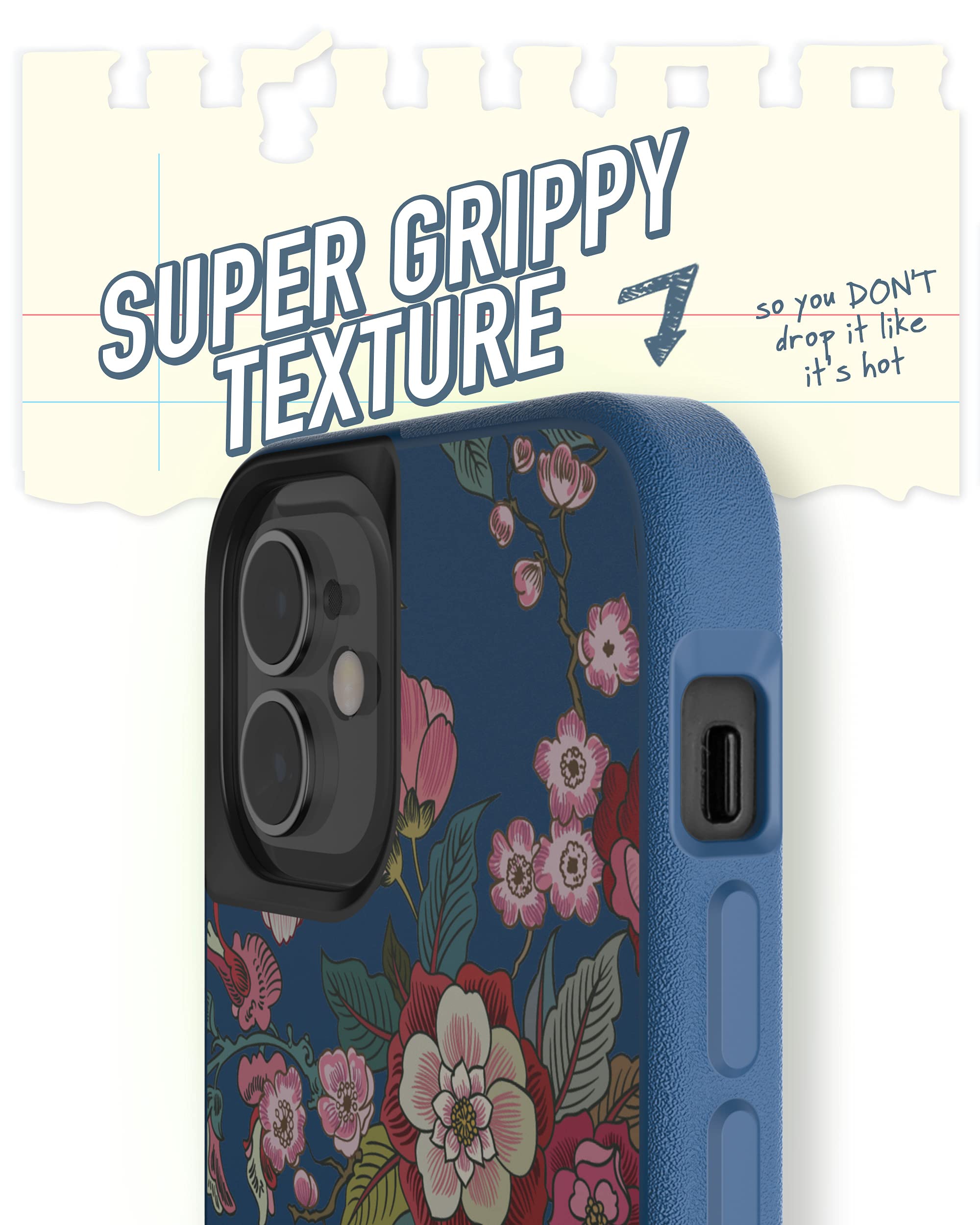 Smartish Iphone 12 Mini Slim Case - Gripmunk [Lightweight + Protective] Thin Cover (Silk) - Flavor Of The Month