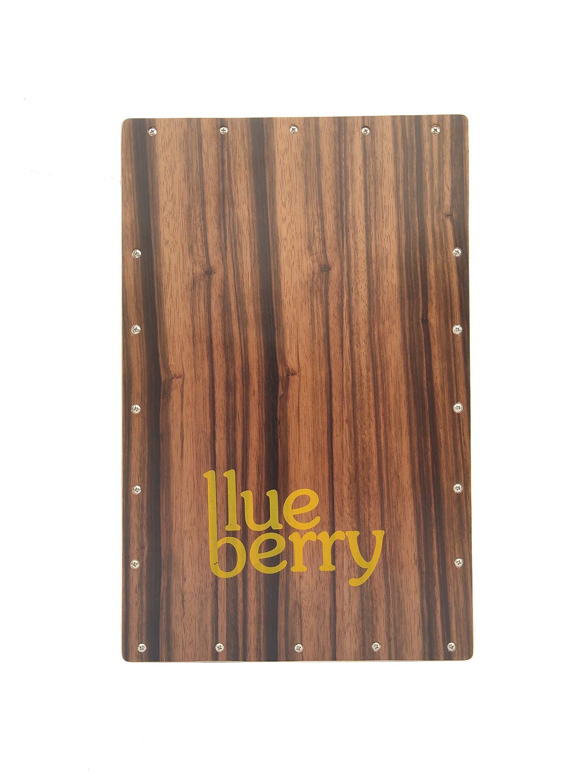 Blueberry C30 Traveler Assemble/Disassemble Cajon Box Drum, Wooden Percussion Box with Internal Metal Strings for Adjustable Sn