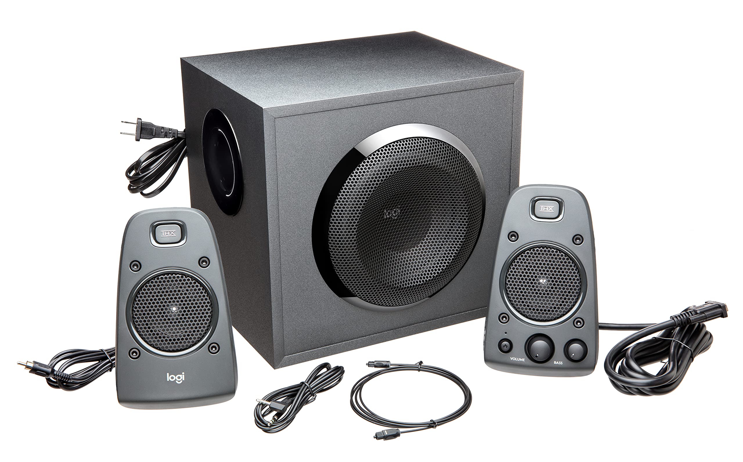 Logitech Z625 Powerful Thx Certified 2.1 Speaker System With Optical Input