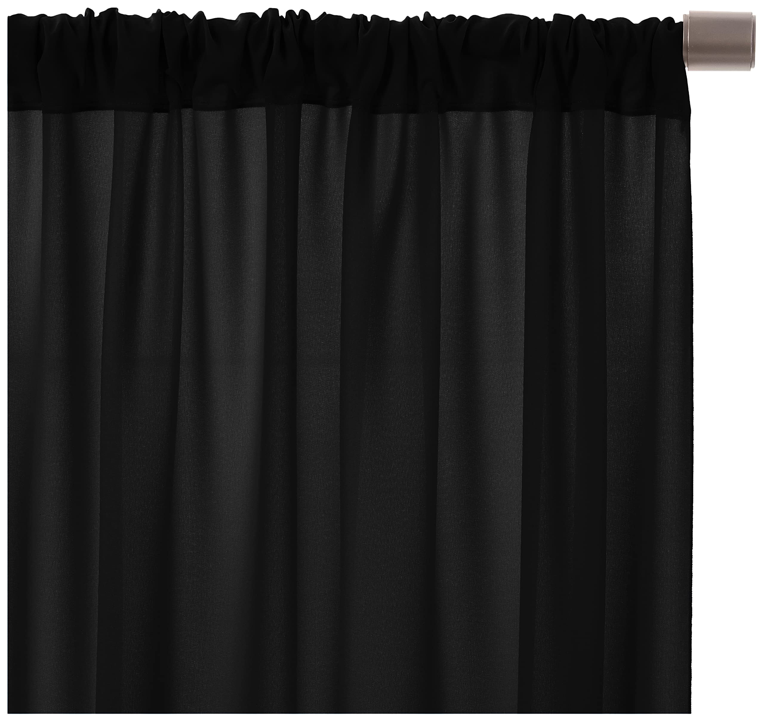 Ak Trading Co. 10 Feet X 8 Feet Ifr Polyester Backdrop Drapes Curtains Panels With Rod Pockets   Wedding Ceremony Party Home Win