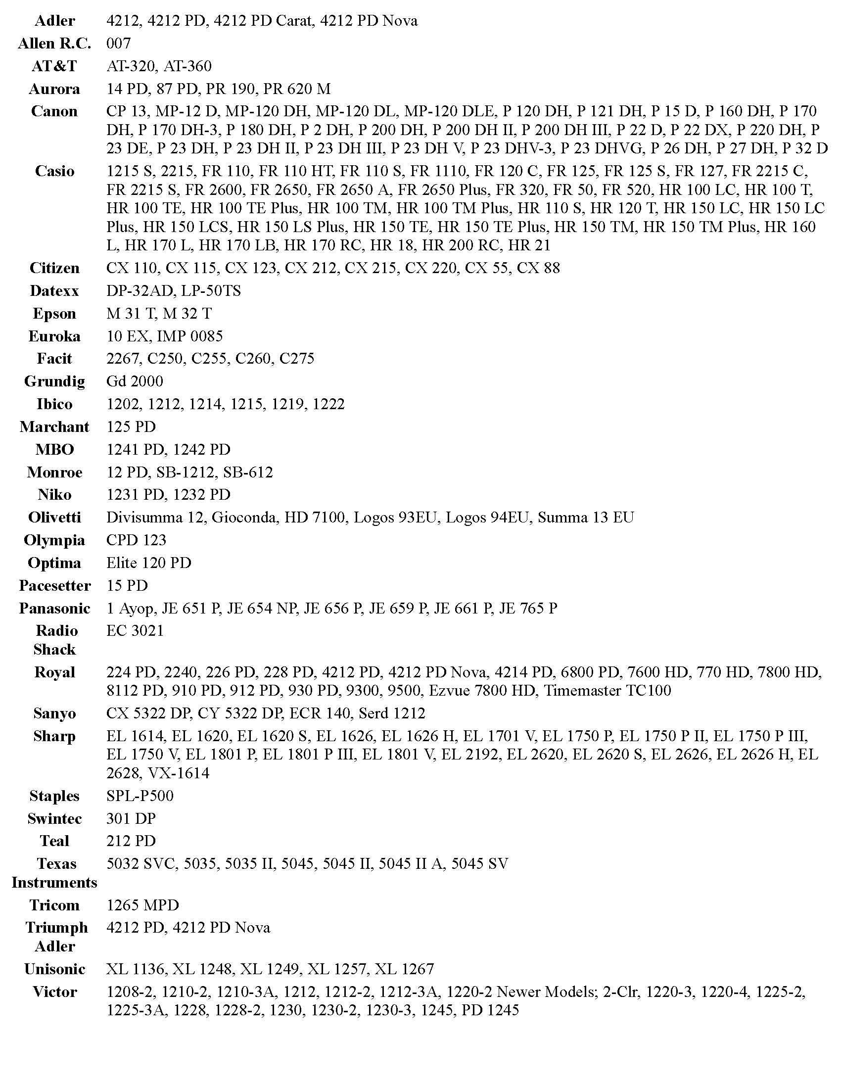 (2 Pack) Compumatic Compatible/Replacement Calculator Ink Roller Black/Red Ir 40T For Casio Hr 170Rc Plus, Hr 300Rc, Hr 200Rc, Hr 100Tm, Hr 150Tm, And More