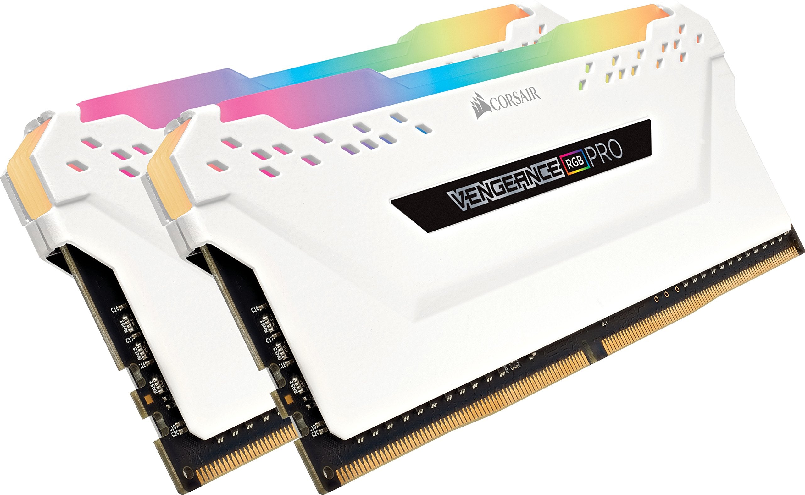 CORSAIR VENGEANCE RGB PRO 16GB (2x8GB) DDR4 3600MHz C18 LED Desktop Memory  White
